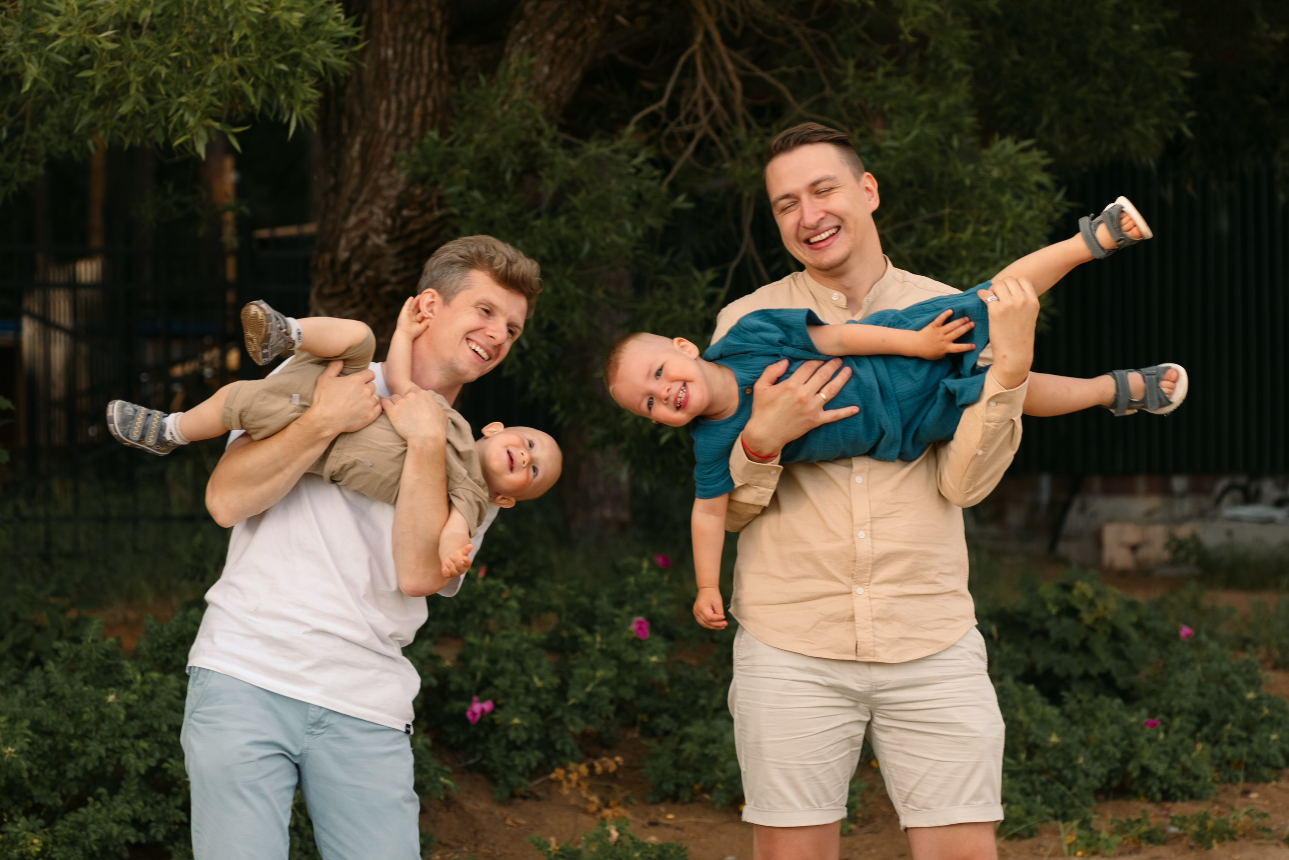 Семейная фотосессия на природе. Фотограф Юлия Кондратьева