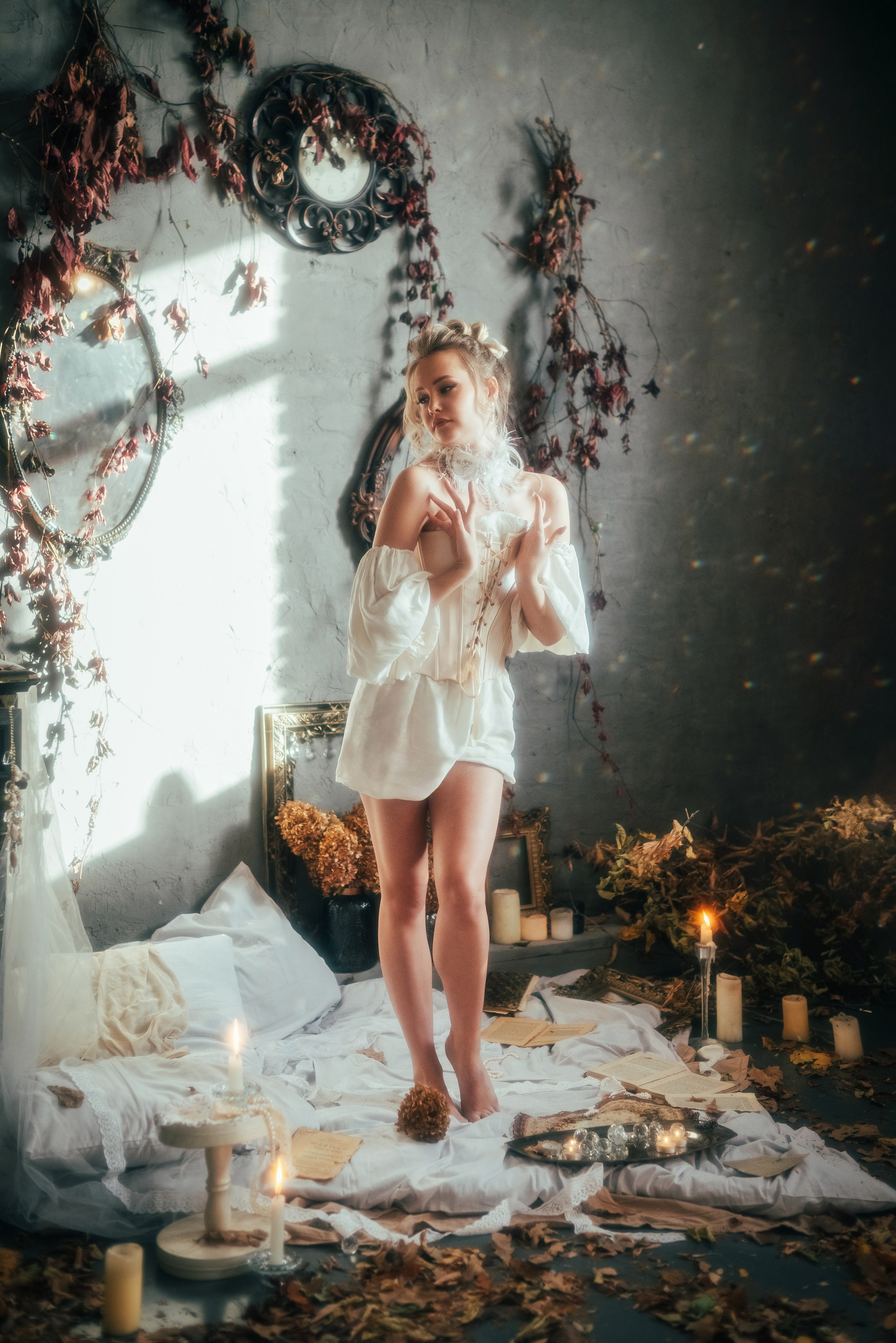 Фотосессия с дымом античном стиле Кемерово