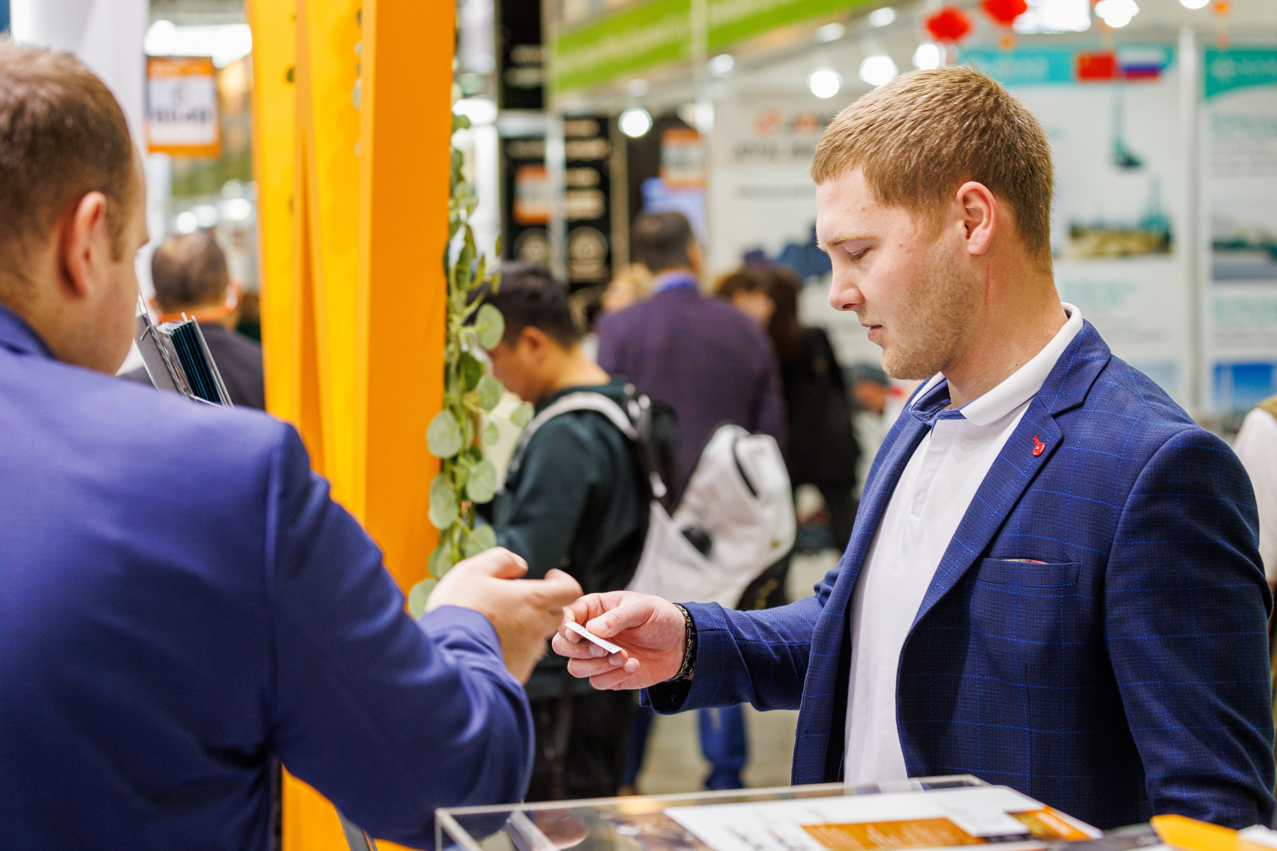 Съёмка стенда на выставке. Фотограф на мероприятие в Москве Марик