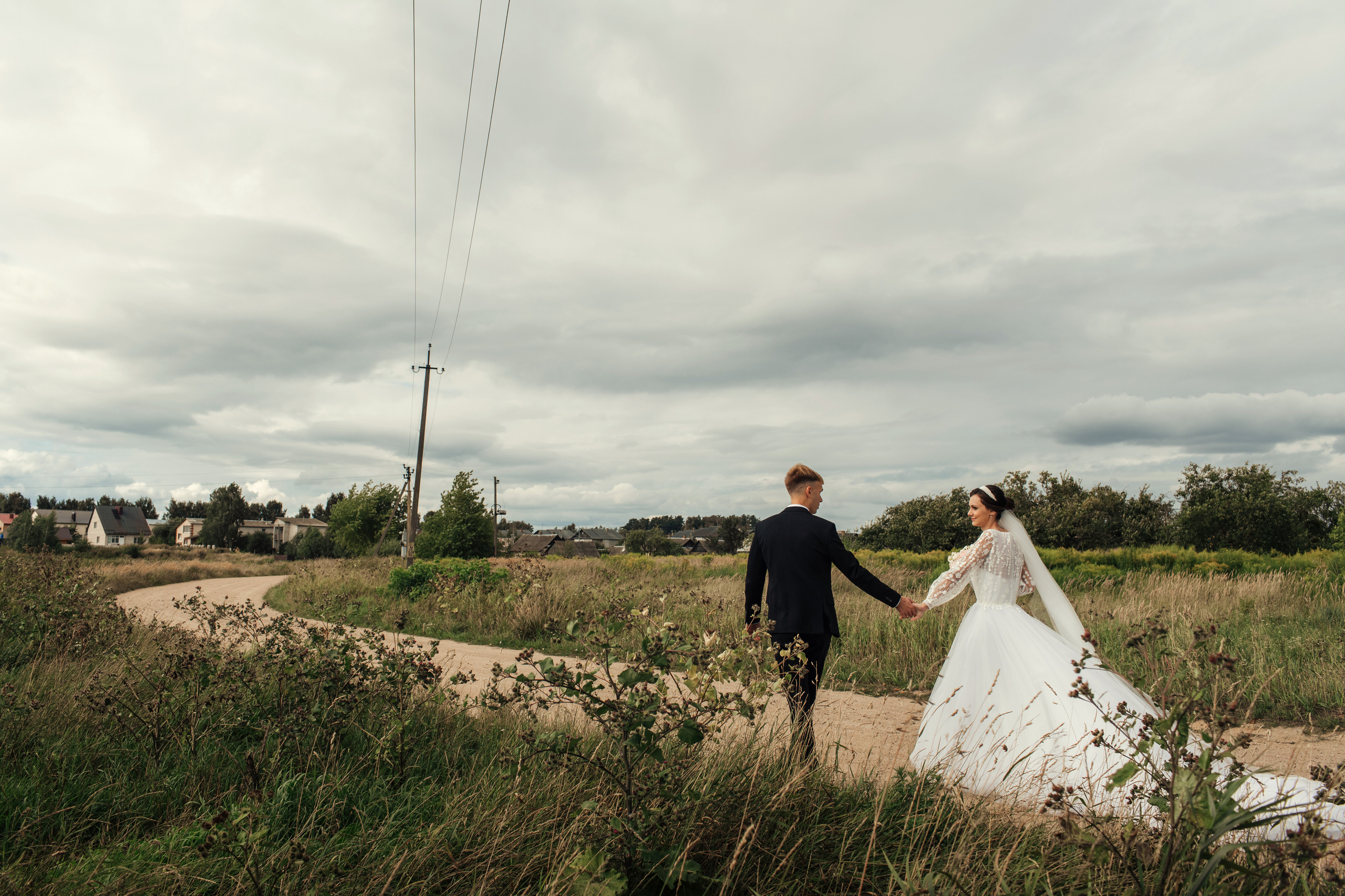 Свадебная прогулка Ольги и Кирилла. Семейный, свадебный фотограф Минск Бобруйск Алла Сказова