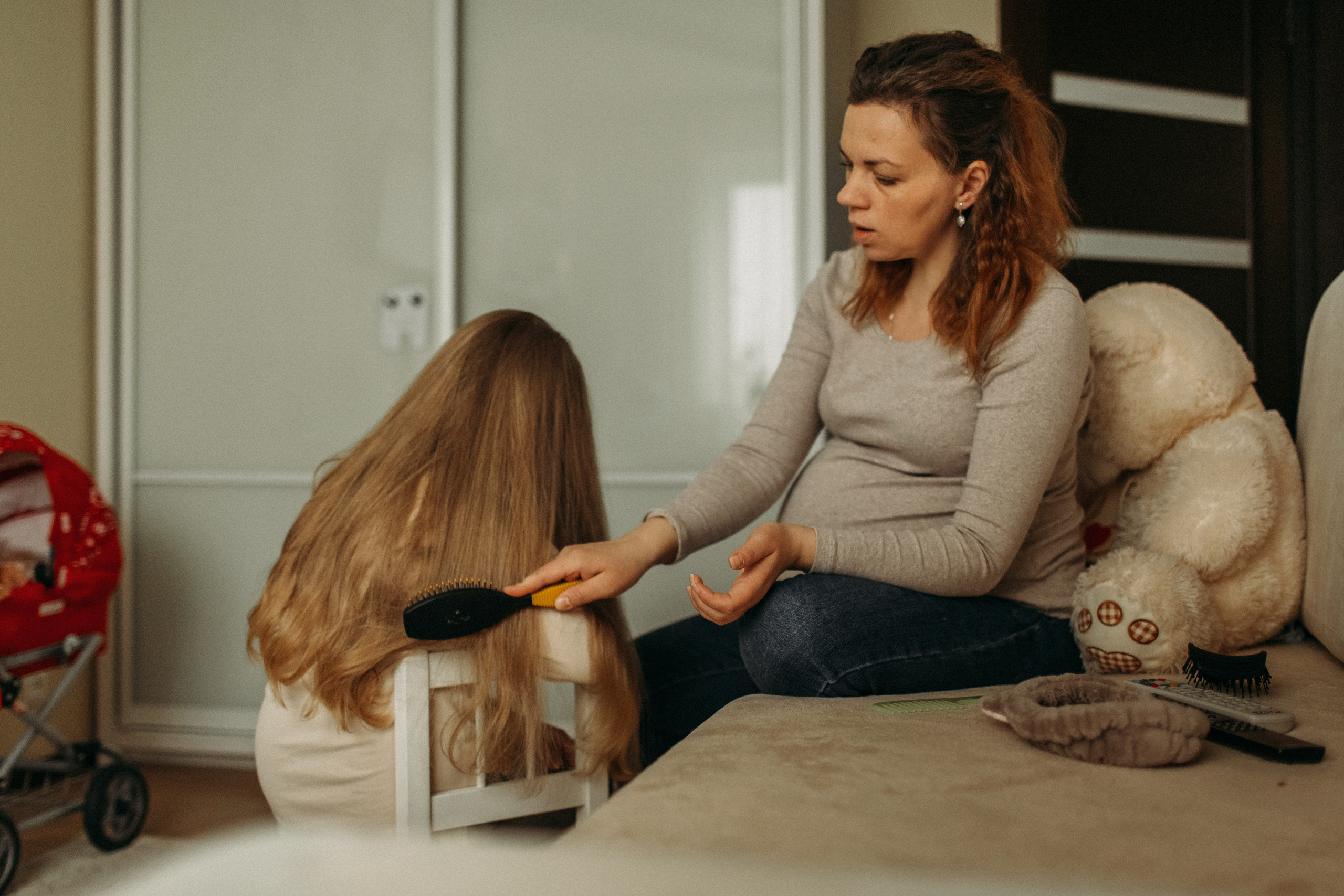 Домашняя фотоистория. В ожидании. Мама Настя и Марго. Семейный, свадебный фотограф Минск Бобруйск Алла Сказова