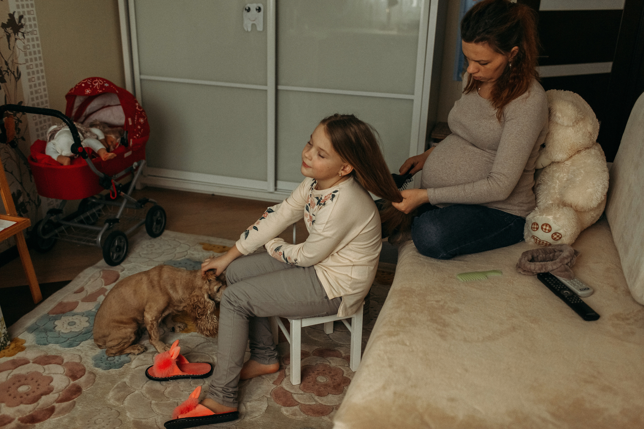 Домашняя фотоистория. В ожидании. Мама Настя и Марго. Семейный, свадебный фотограф Минск Бобруйск Алла Сказова