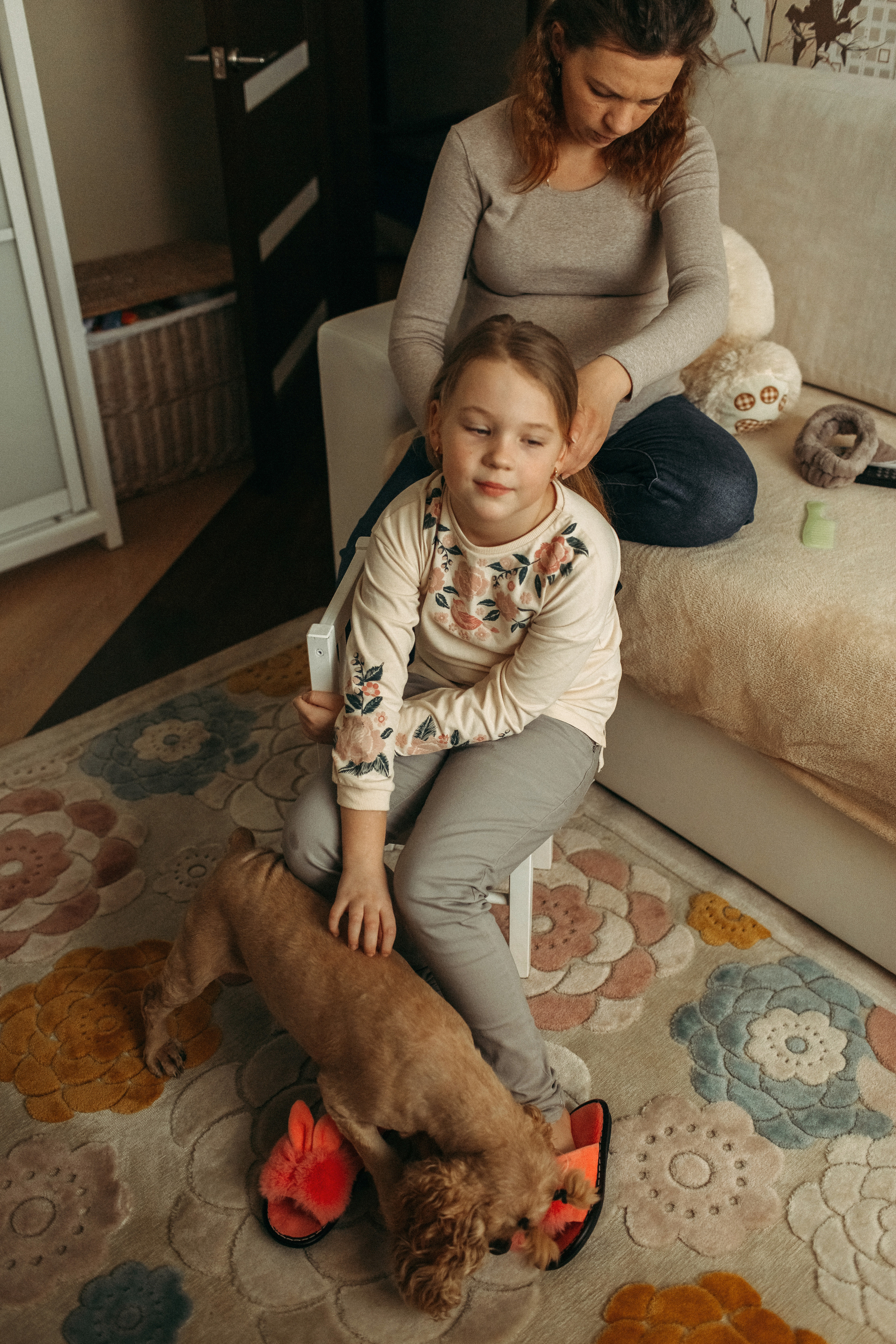 Домашняя фотоистория. В ожидании. Мама Настя и Марго. Семейный, свадебный фотограф Минск Бобруйск Алла Сказова