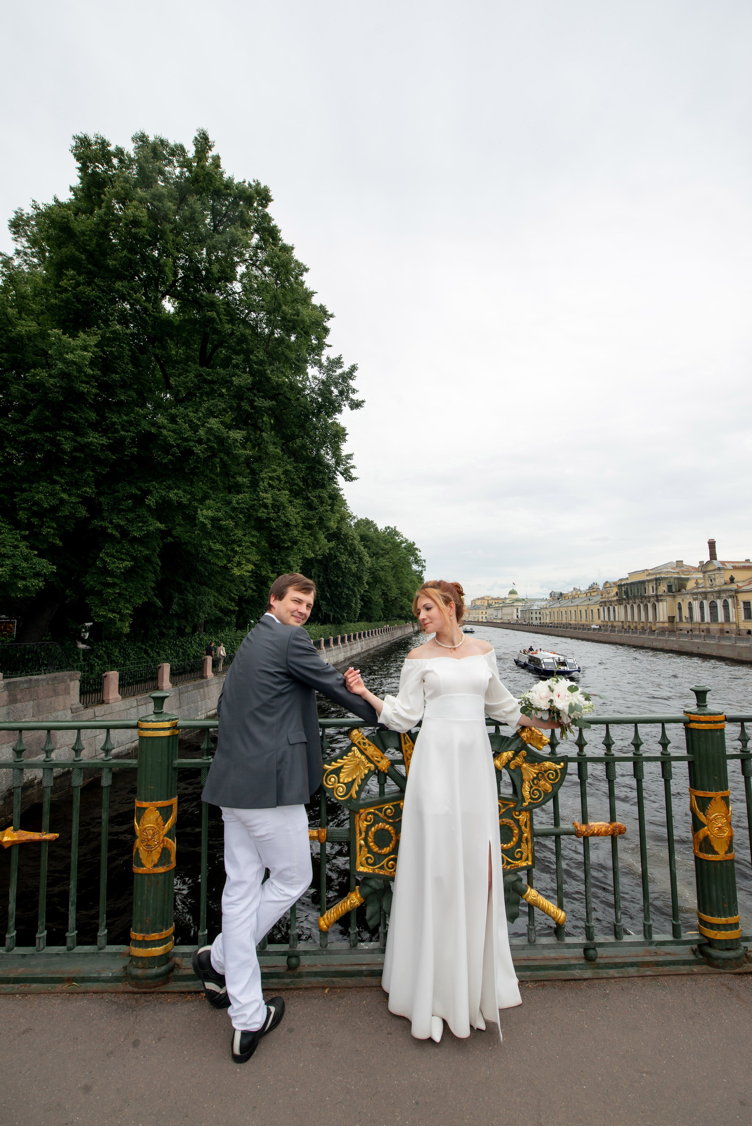 Юля и Даниил (свадебная фотосессия в Парке Победы и у Инженерного замка). Портретный, семейный и свадебный фотограф в Санкт-Петербурге и в Пушкине Ширяев Денис