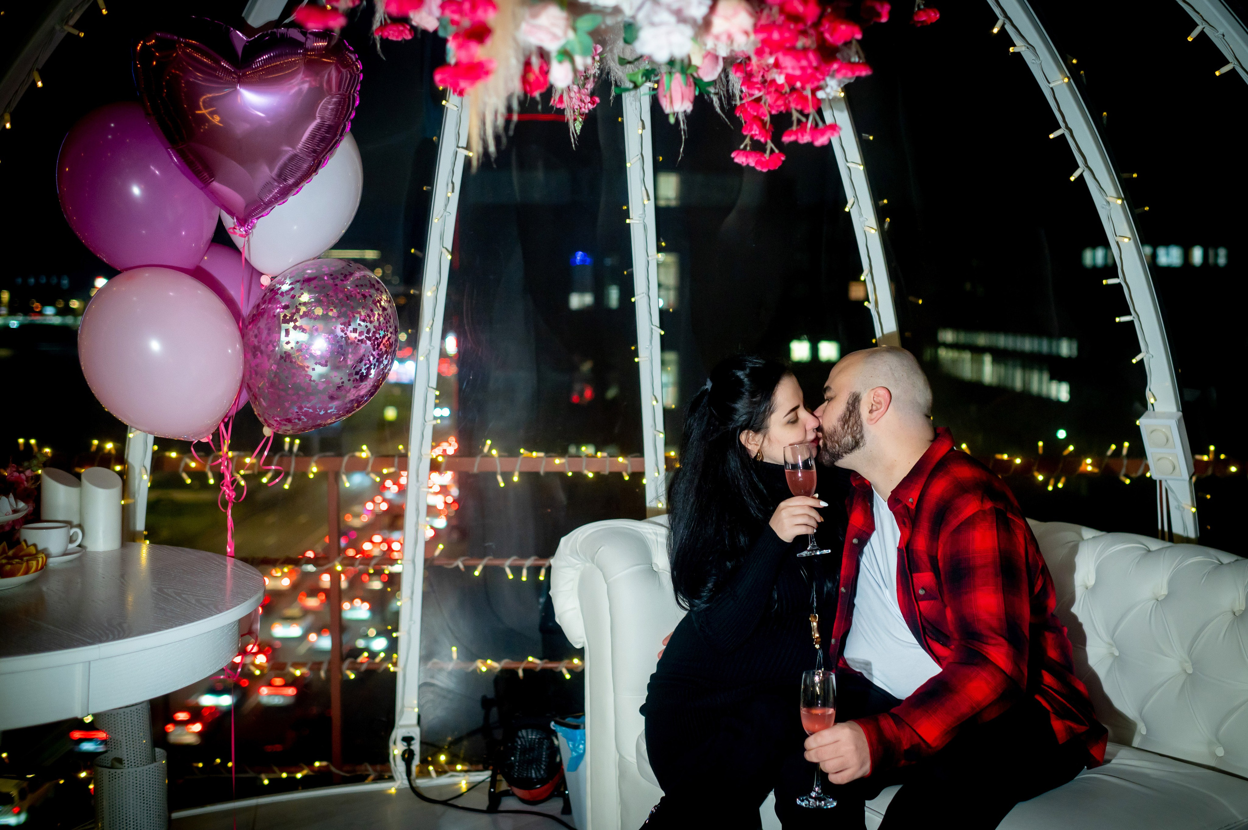 Гендер-пати на крыше Питера. Портретный, семейный и свадебный фотограф в Санкт-Петербурге и в Пушкине Ширяев Денис