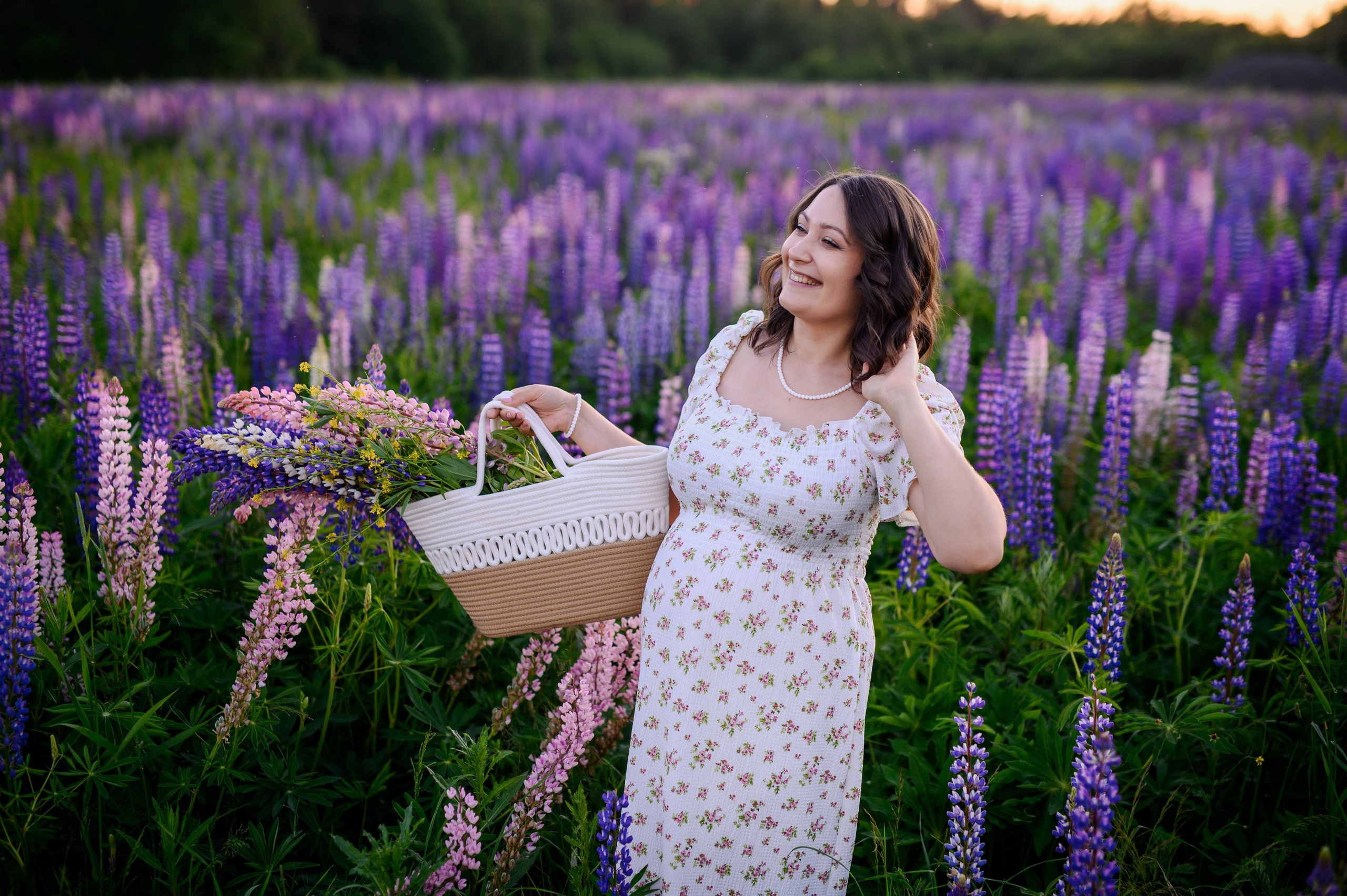 Люпиновое счастье. Портретный, семейный и свадебный фотограф в Санкт-Петербурге и в Пушкине Ширяев Денис