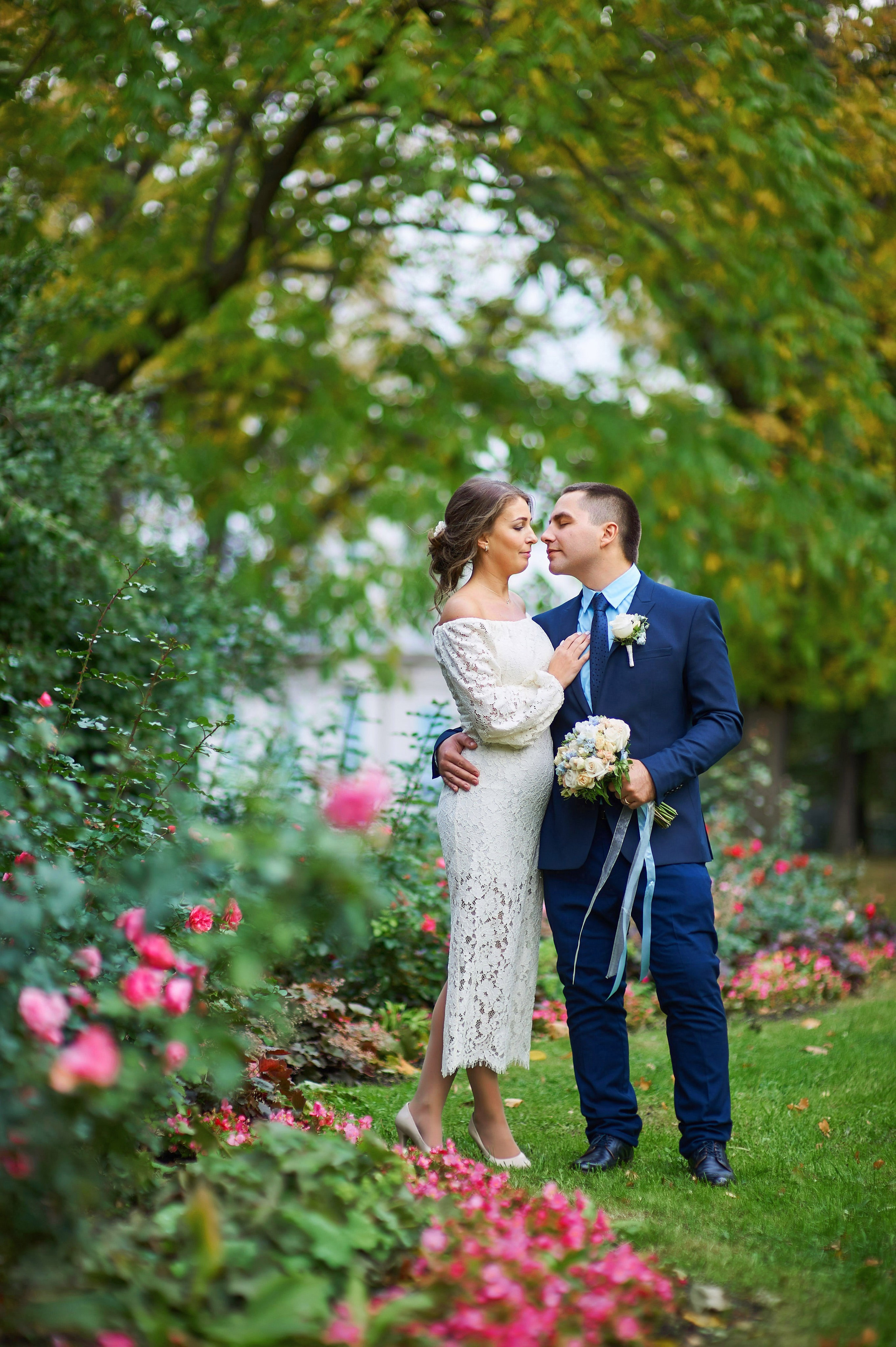 Свадебная фотосессия в студии. Портретный, семейный и свадебный фотограф в Санкт-Петербурге и в Пушкине Ширяев Денис