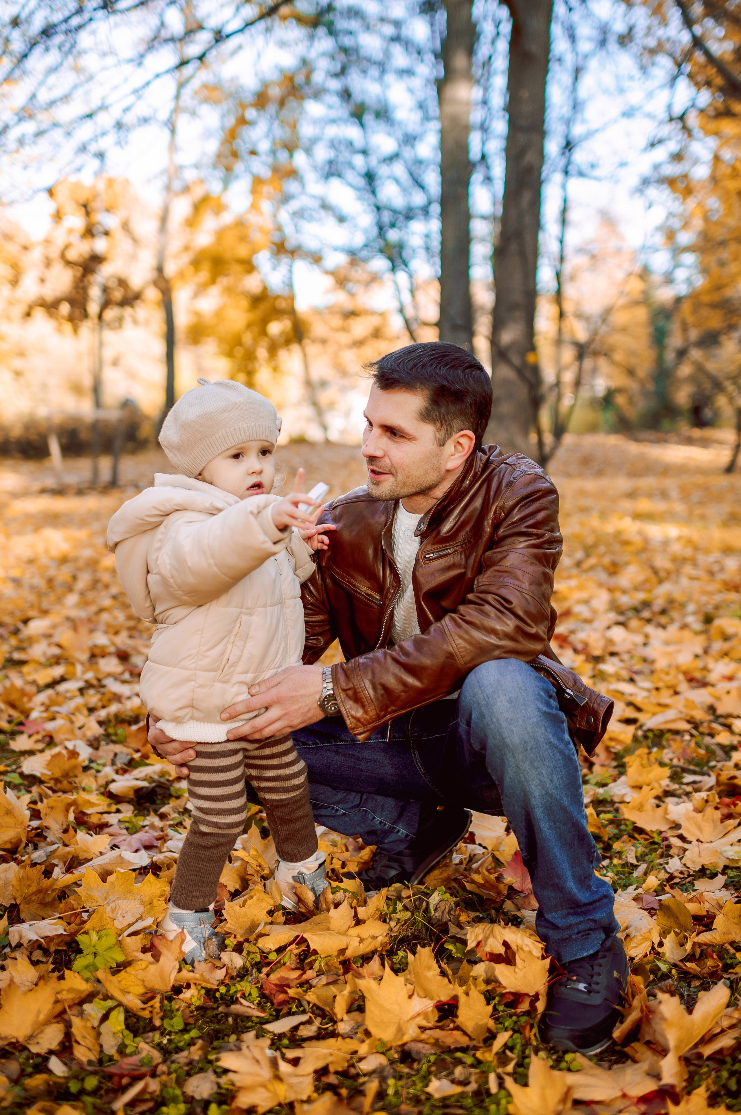 Осенняя семейная прогулка. Портретный, семейный и свадебный фотограф в Санкт-Петербурге и в Пушкине Ширяев Денис