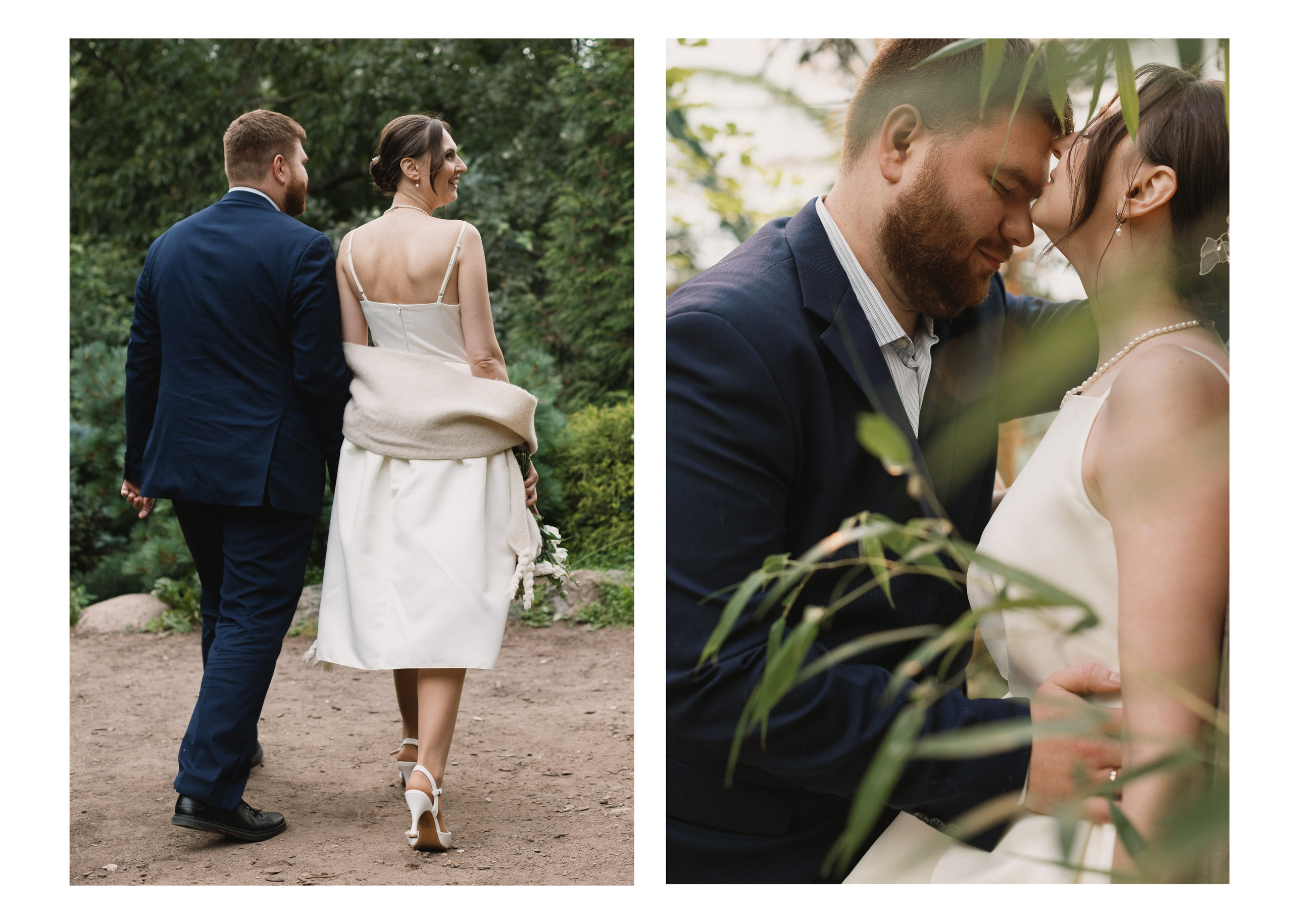 Свадебная фотосессия в Москве в Аптекарском огороде