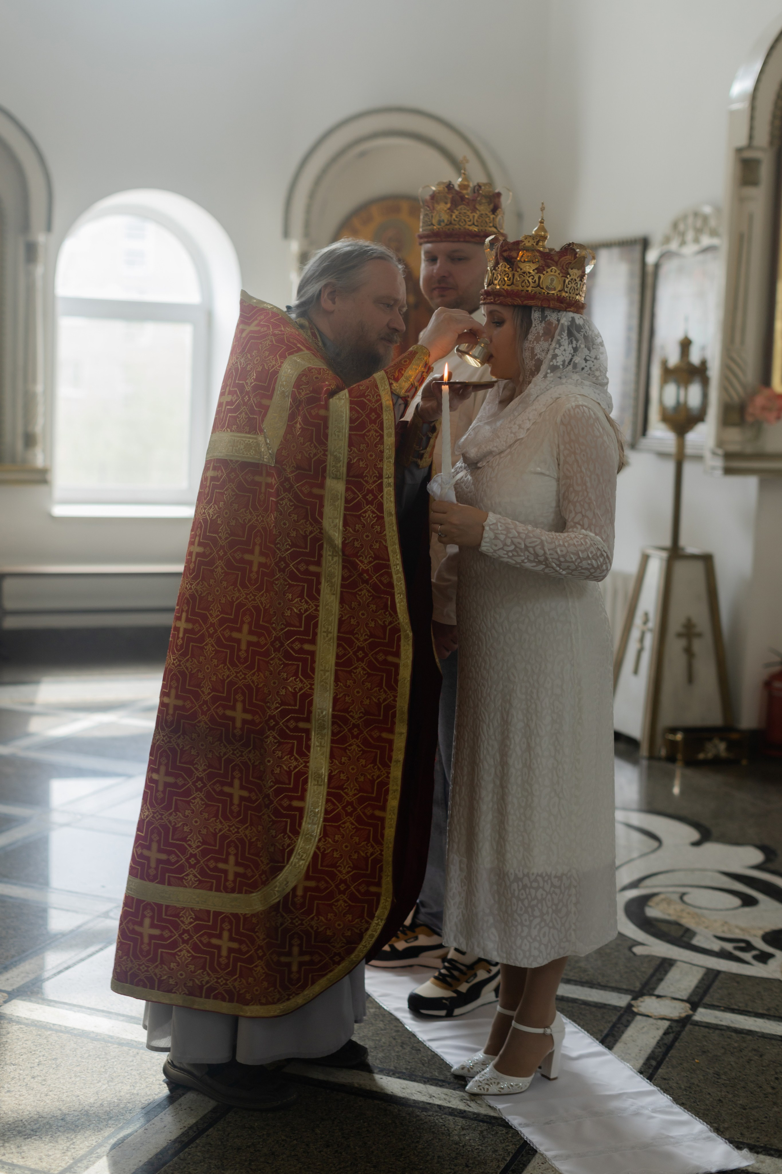 Венчание (Храм святителя Иннокентия). Свадебный и семейный фотограф в Перми Дергачева Кристина