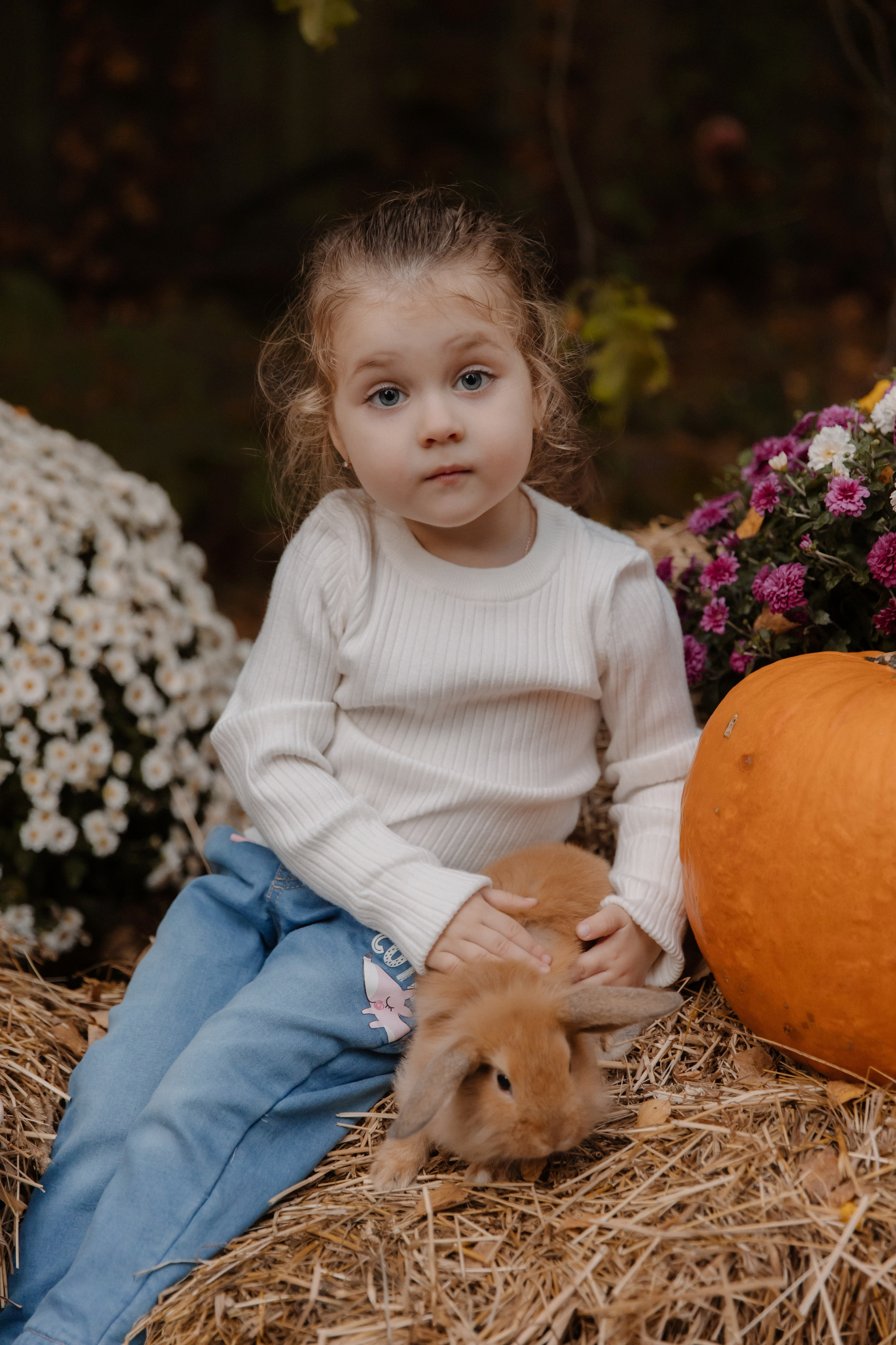 Съемка с кроликами. Семейный и свадебный фотограф в Москве и Зеленограде Пилипенко Юлия