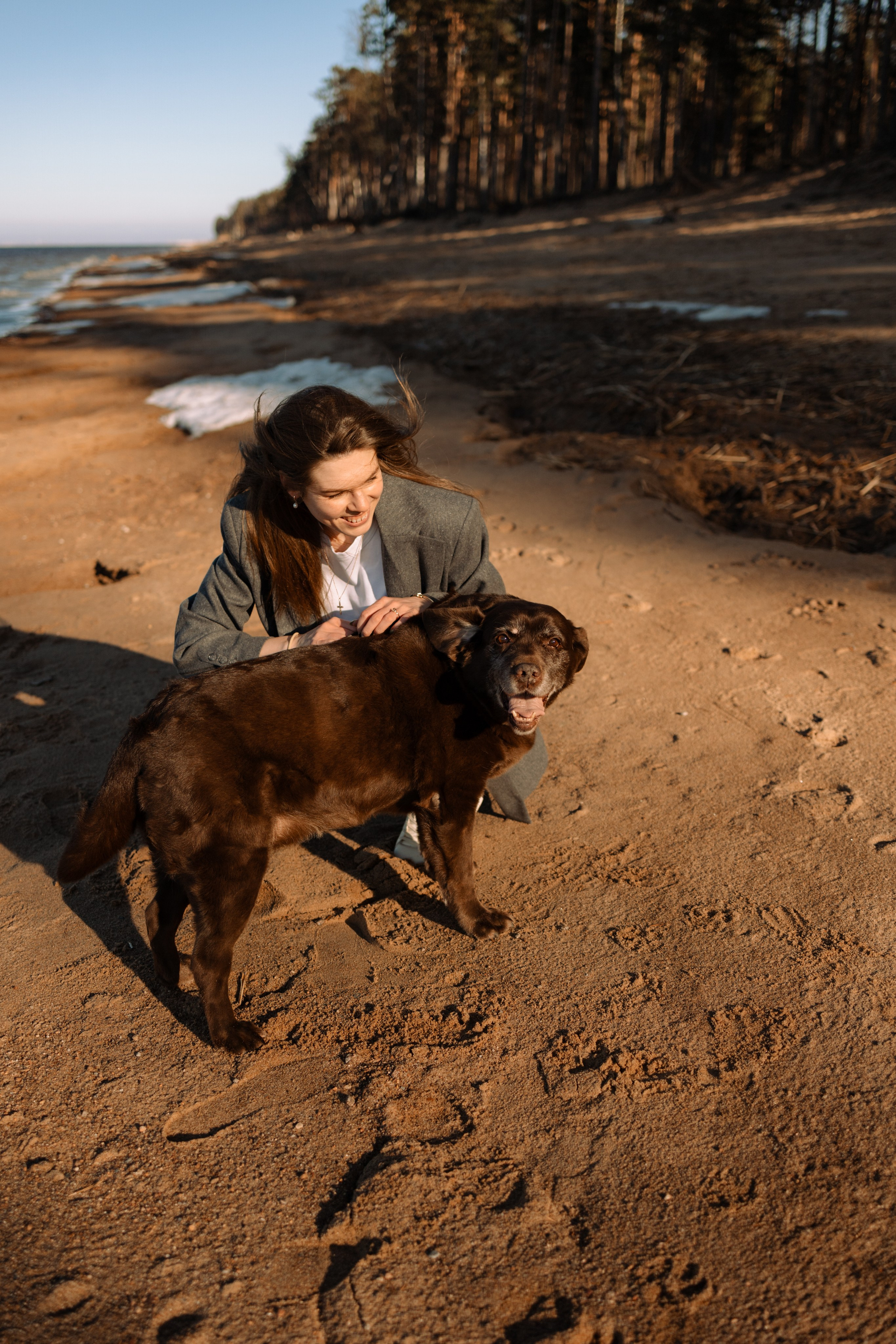 Оля и Питоня. Фотограф — Анималист | Санкт-Петербург