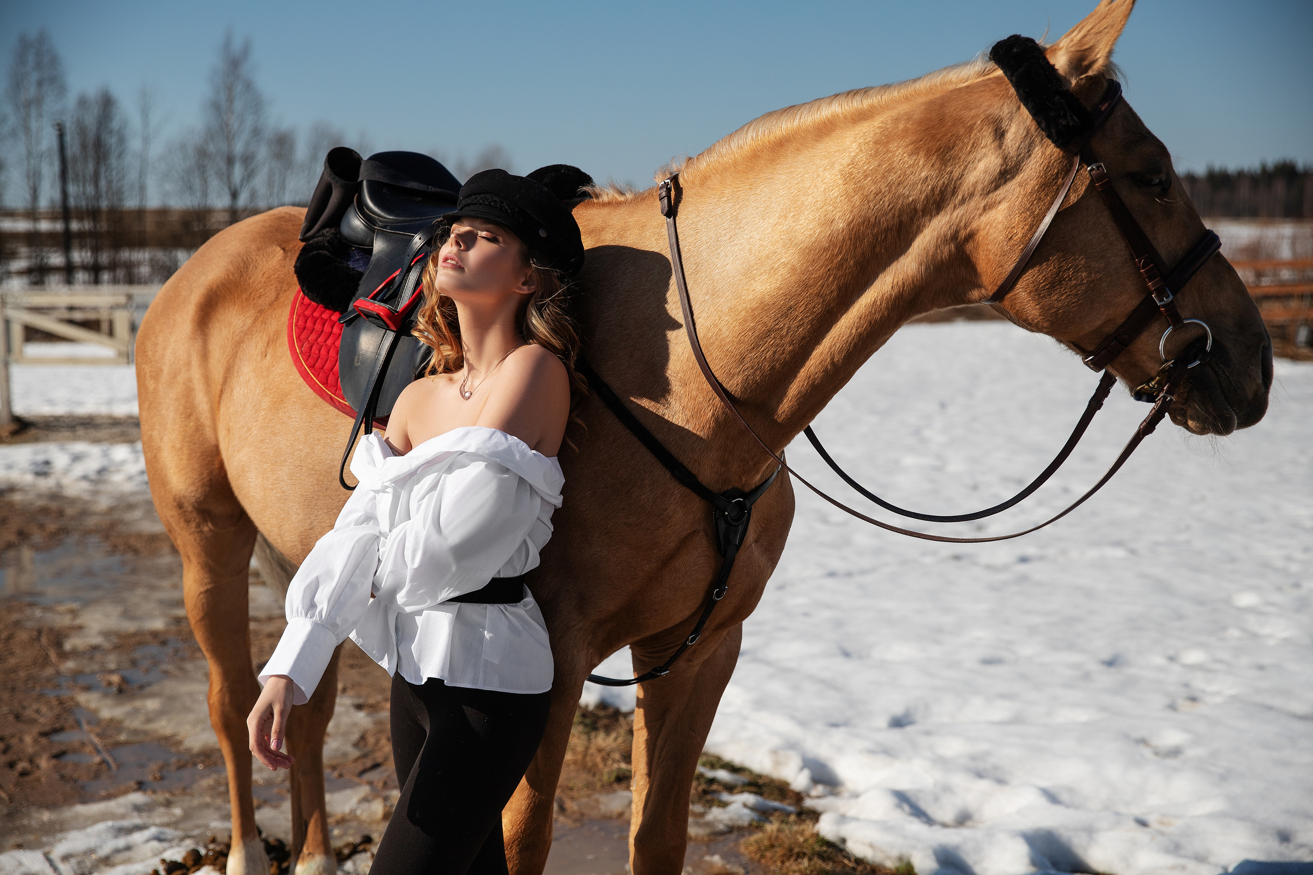 Фотосессия на лошади. Свадебный и портретный фотограф из Санкт-Петербурга Геннадий Чистов
