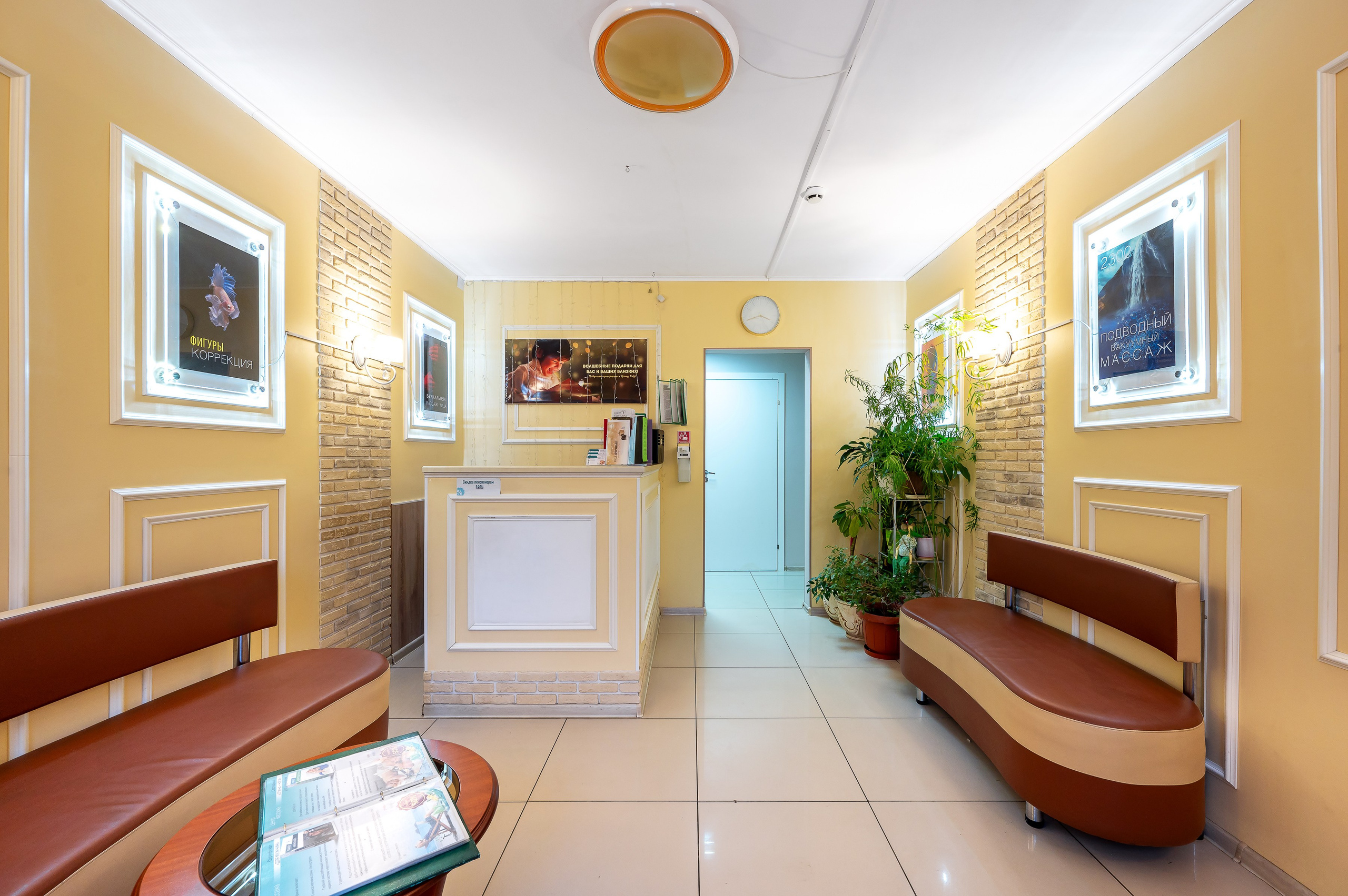 Массажный салон. Интерьерный фотограф. Фото- видеосъемка недвижимости Санкт-Петербург