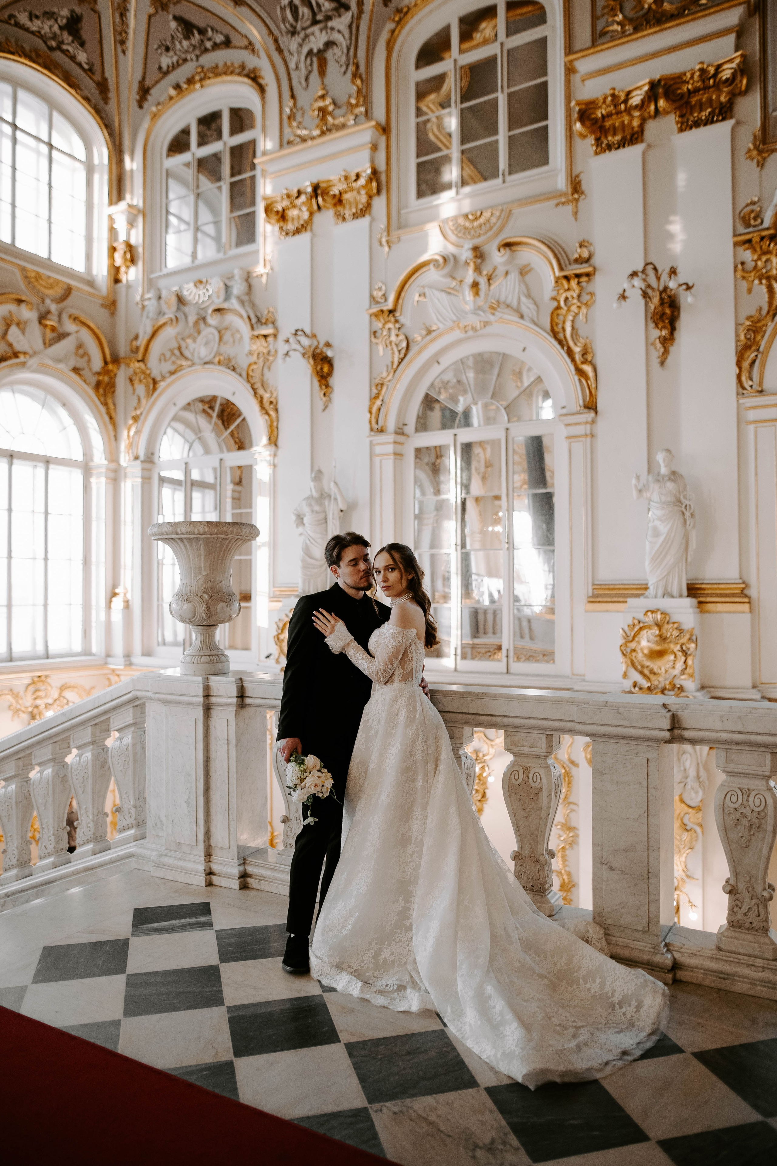 Ольга и Глеб / Эрмитаж. Фотограф Veronika Potaseva