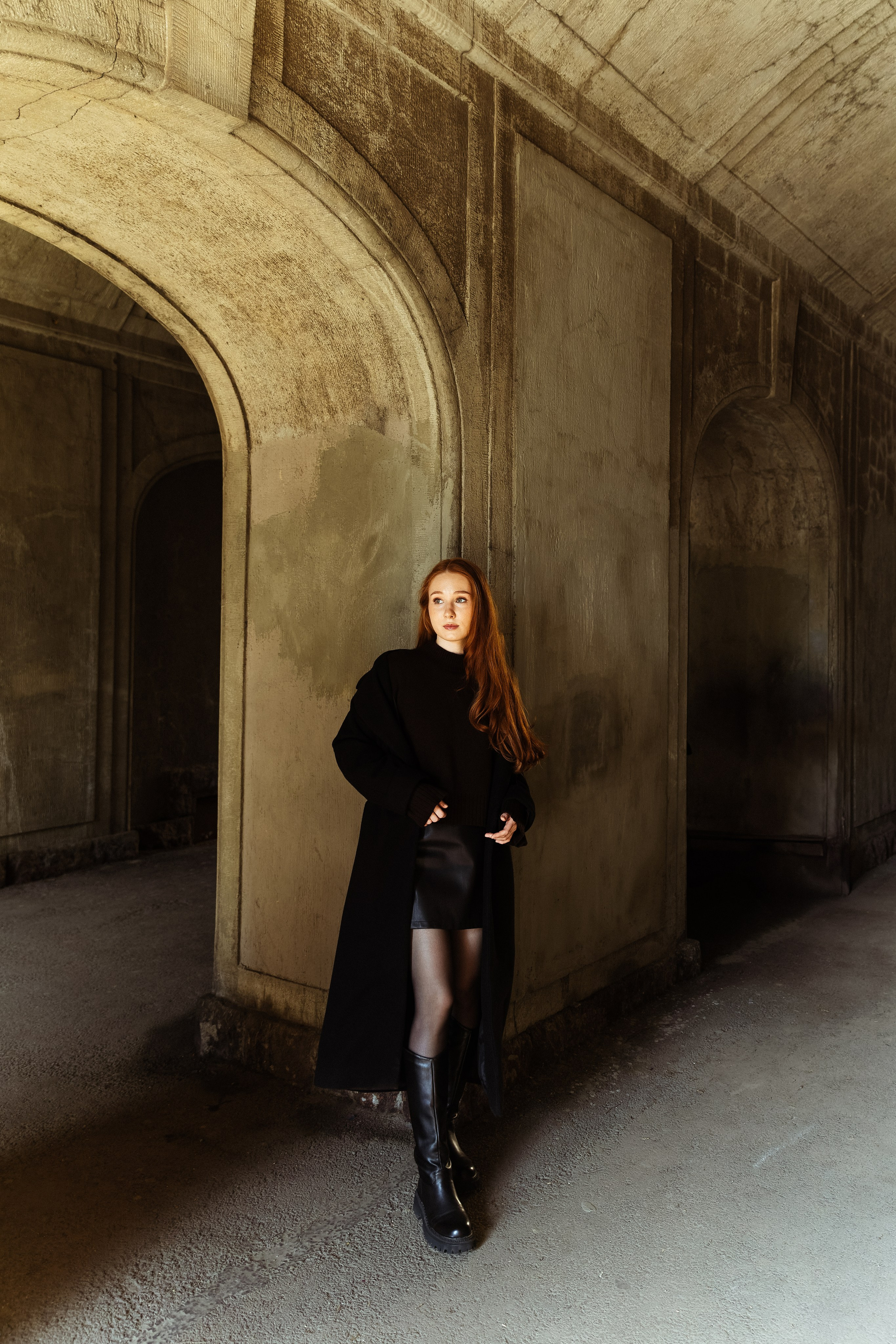 Даша — фотопрогулка по городу. Свадебный и портретный фотограф в Санкт-Петербурге Анна Демьянова