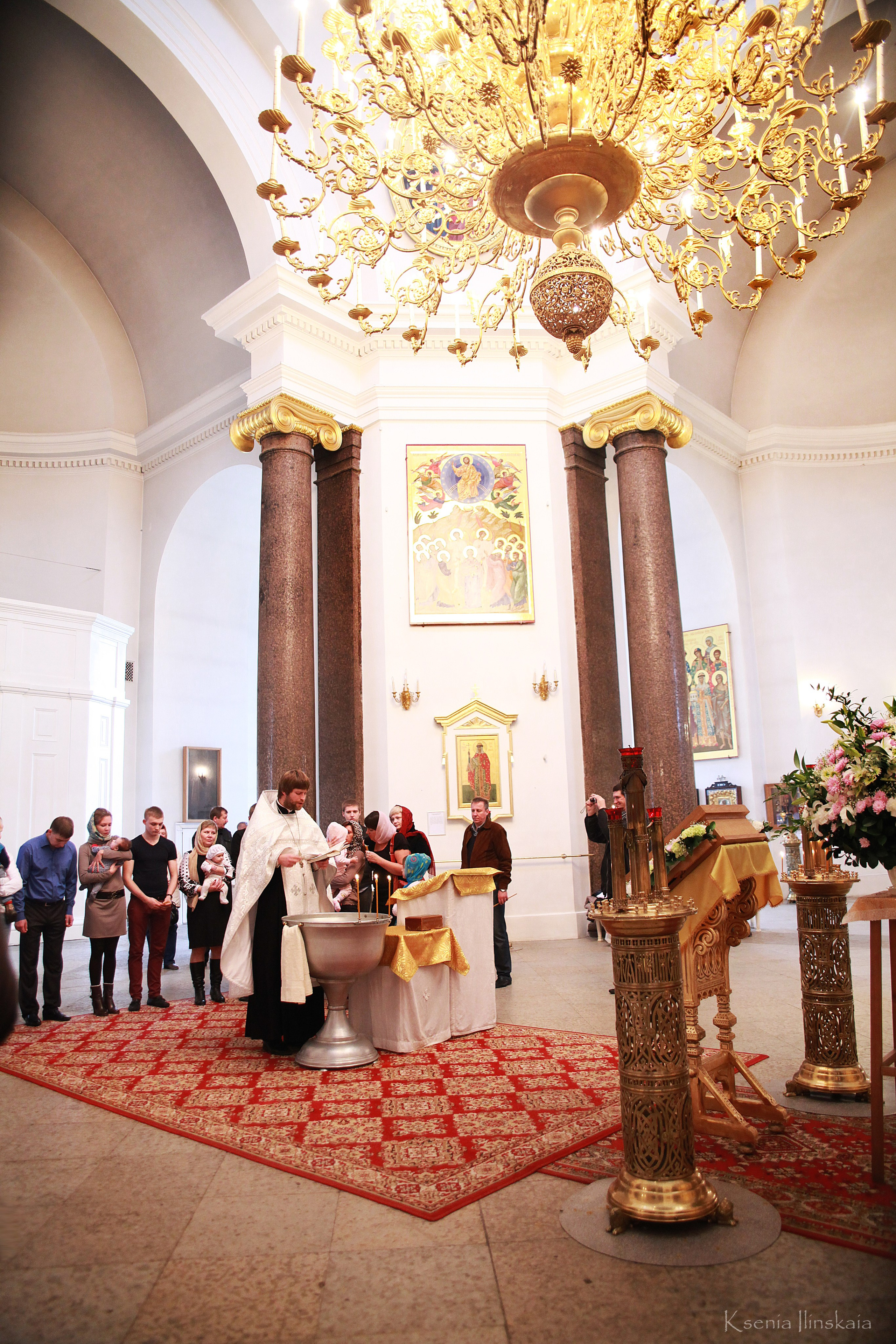 Крещение — фотосессия крестин в Санкт-Петербурге. Фотограф из Санкт-Петербурга Ильинская Ксения