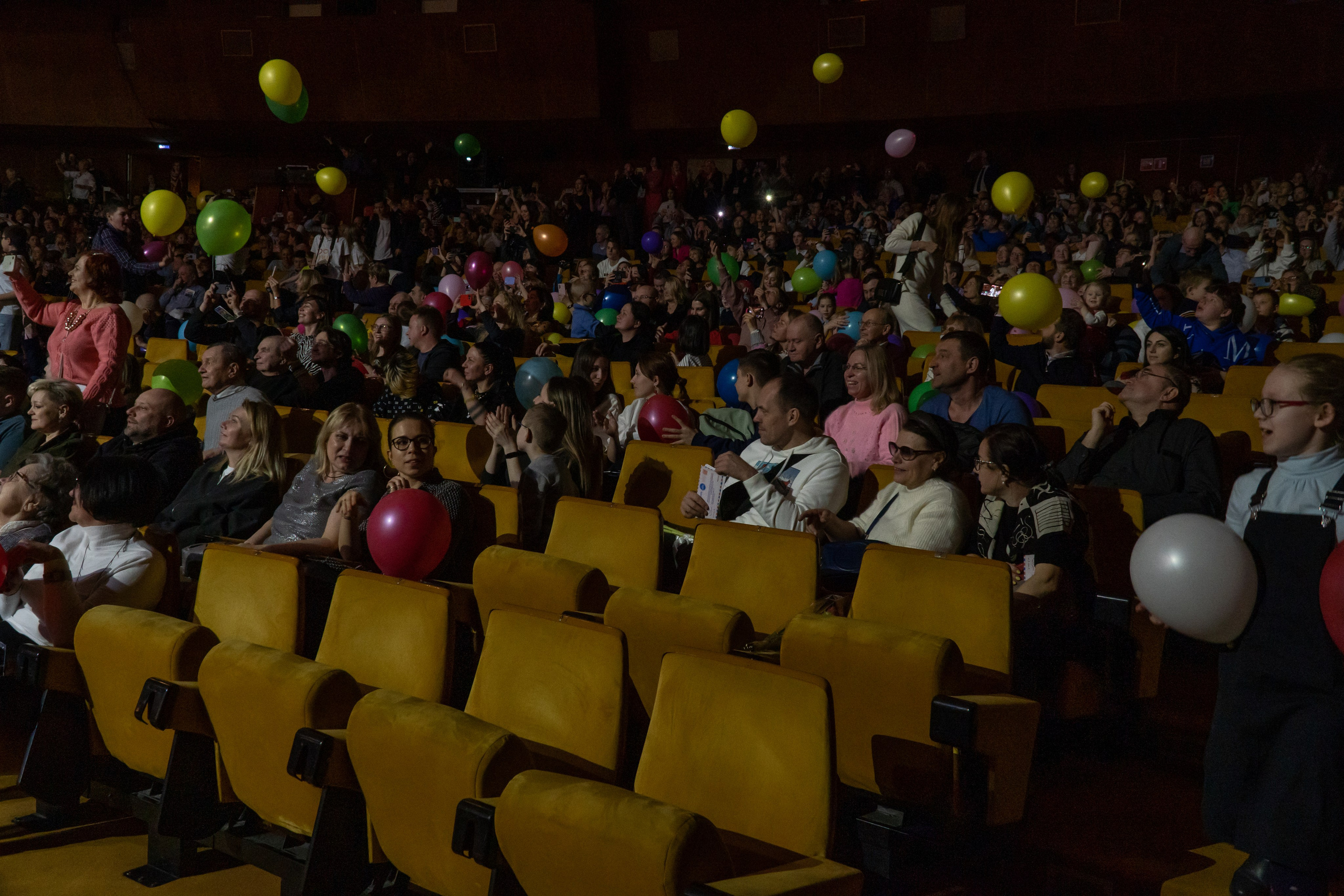 Съёмка концерта для Домисольки, большой концертный зал Космос. «Студия DRONAVT`s» — видеосъёмка и фотография г. Москва