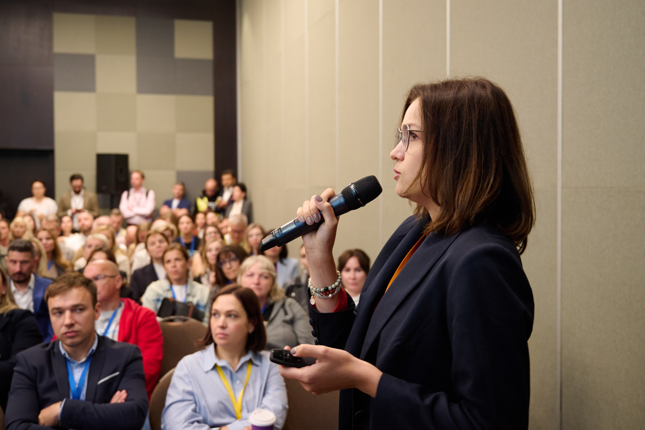 Репортажная съёмка конференции в Москве