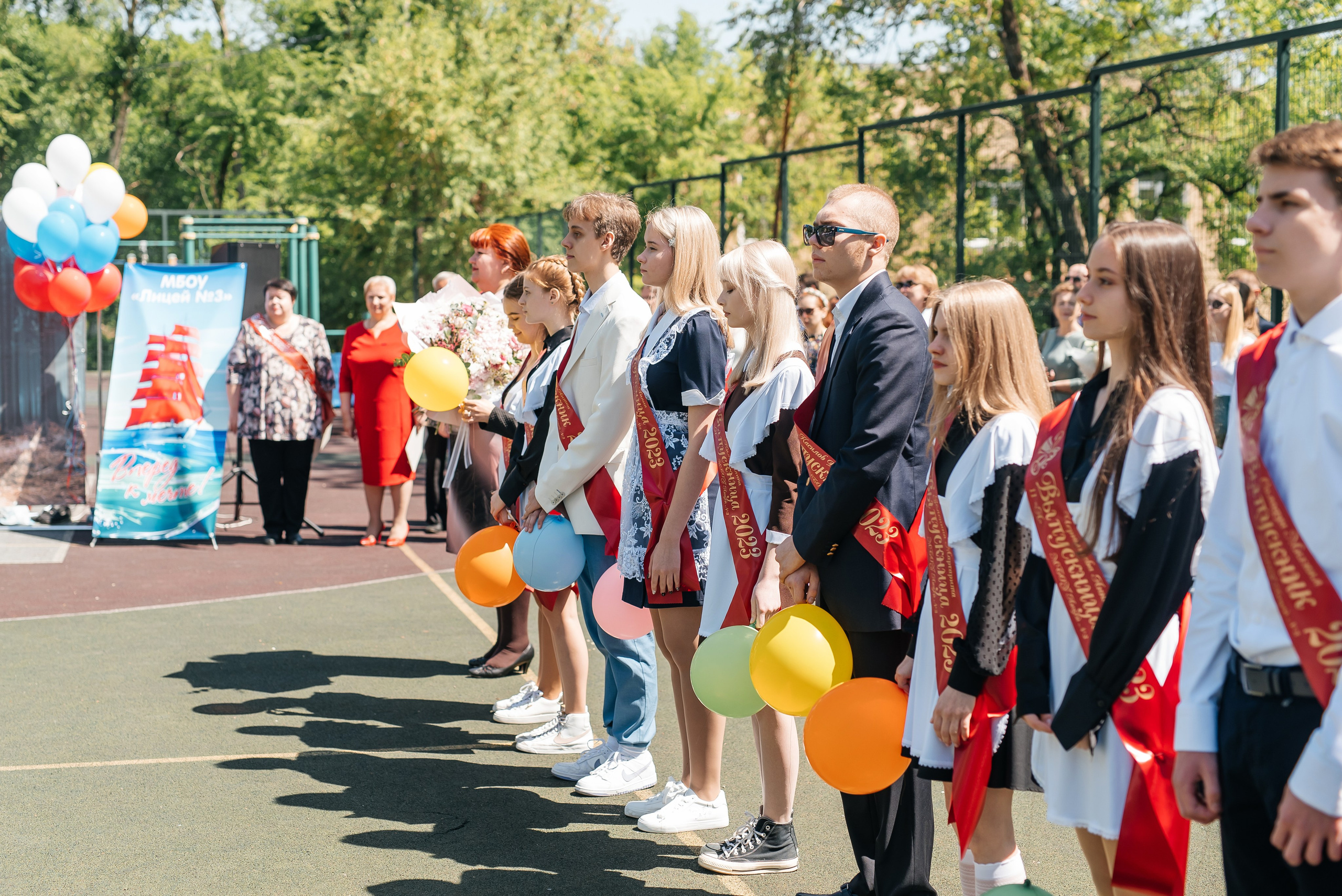 Последний звонок Лицей № 3. Свадебный фотограф Елена Рякина