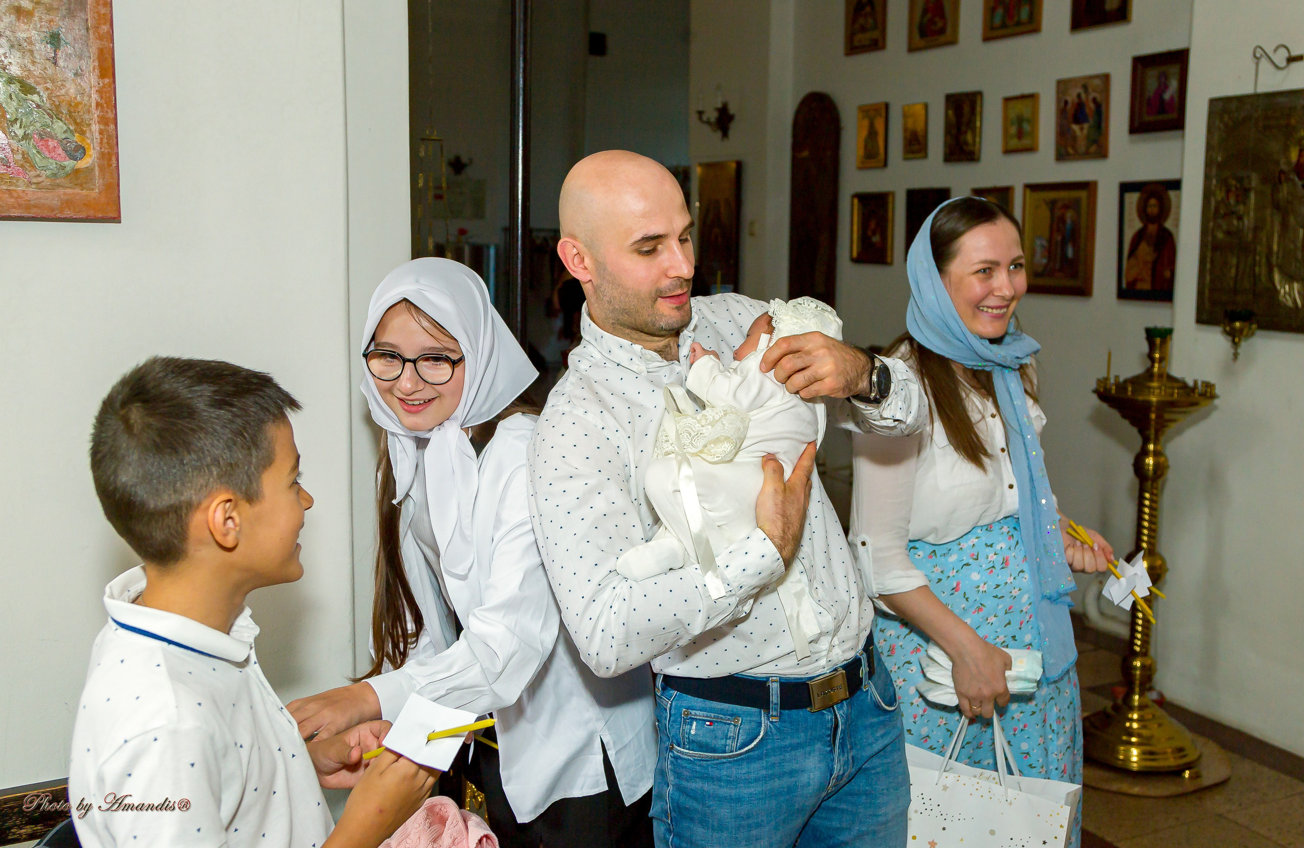 Крещение в д. Еганово (август 2024). Репортажная съемка в Москве и области. Анималистика