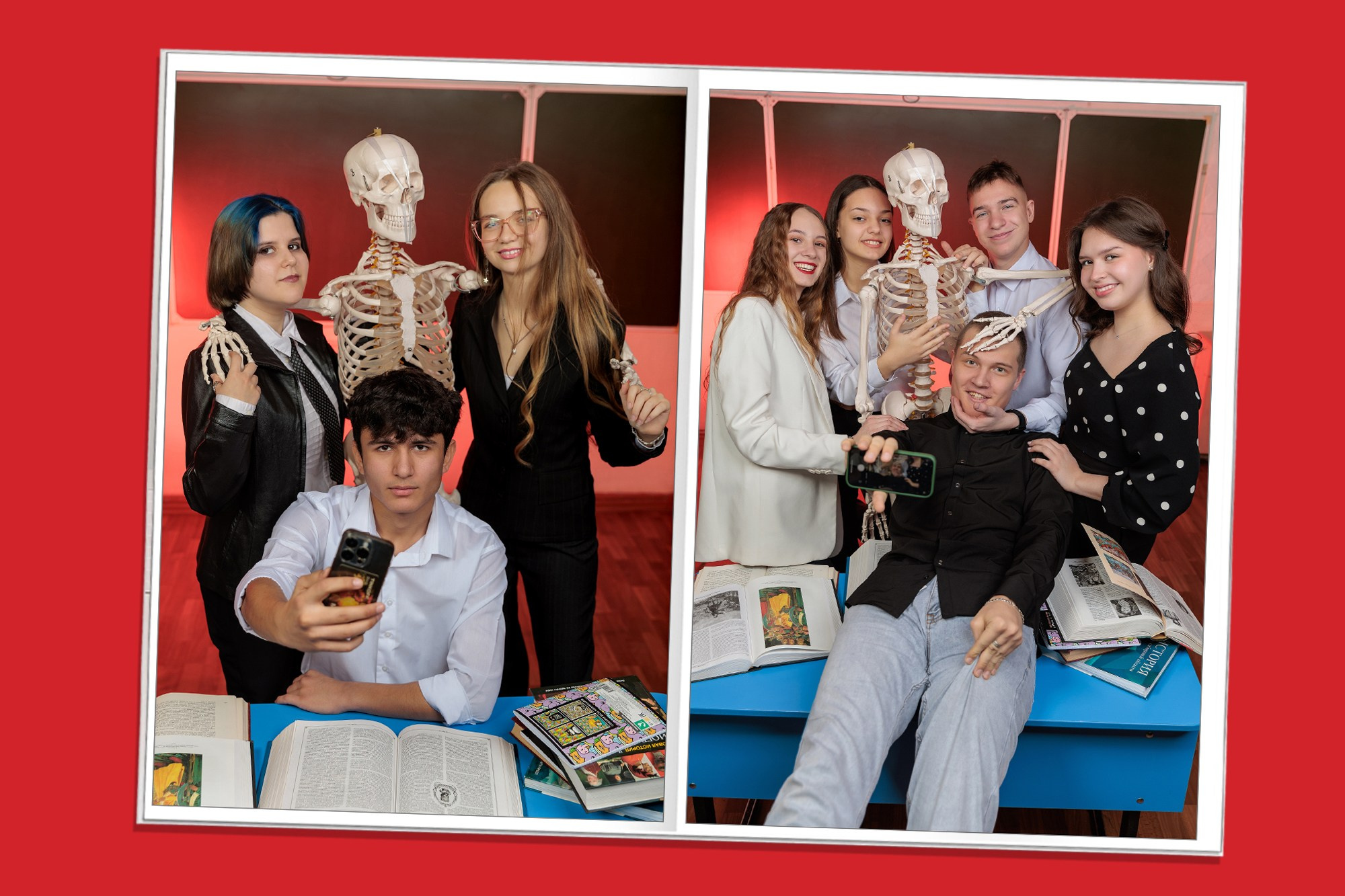 Дизайны для старшей школы. Заказать фотокнигу на выпускной в Новосибирске от Bestyalbum