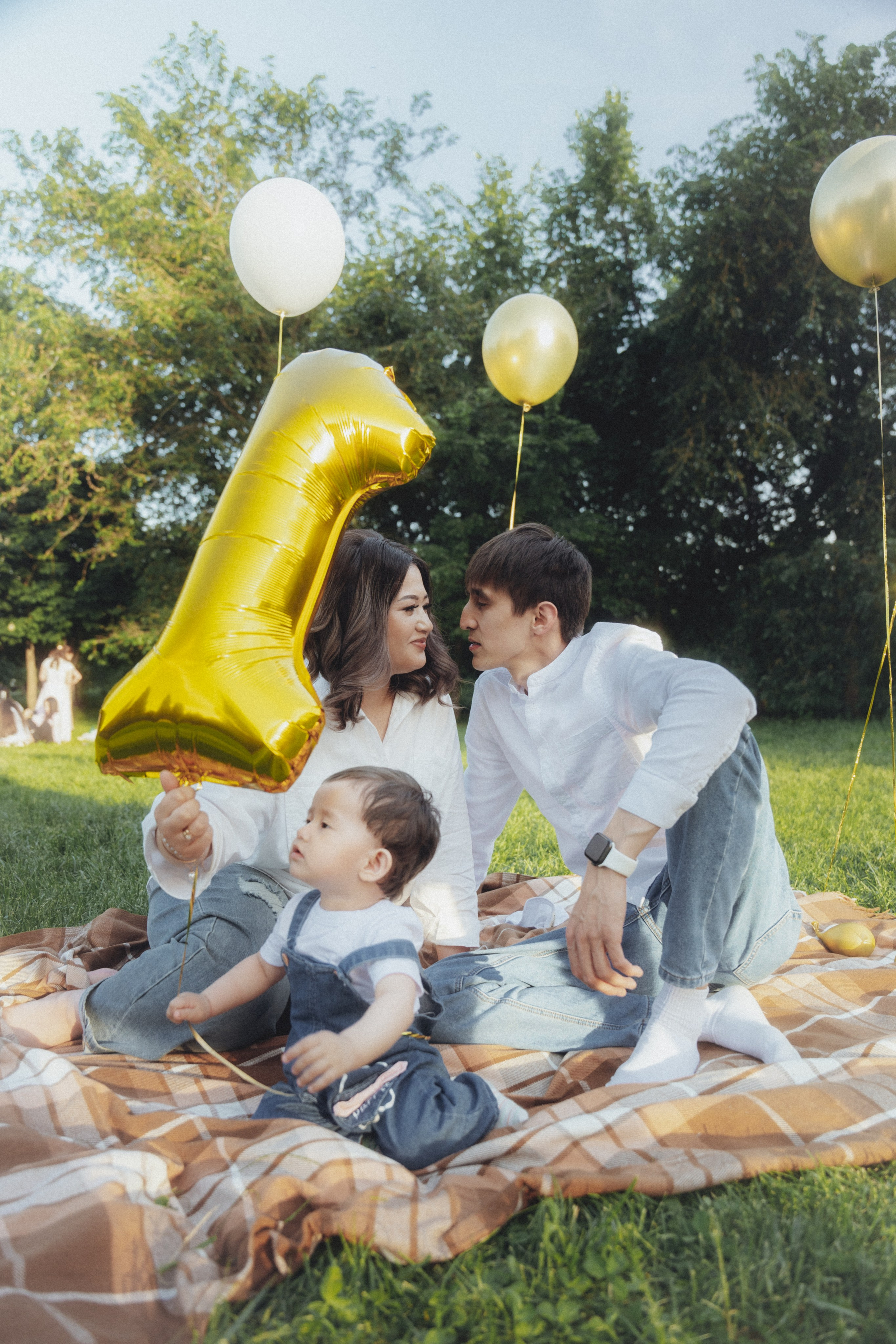 Ailuna is 1 year old