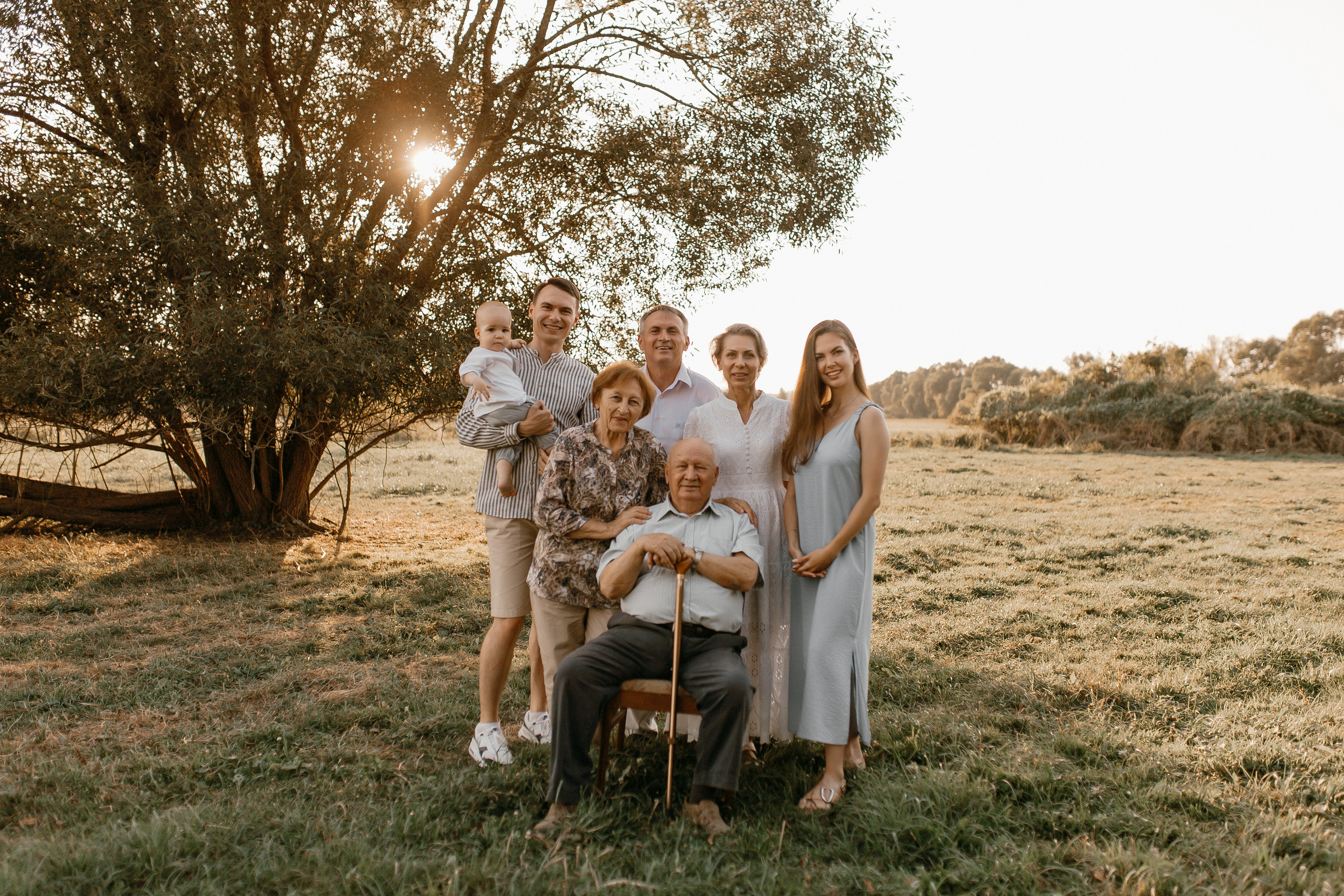 4 поколения. Семейный фотограф Губкин/Старый Оскол