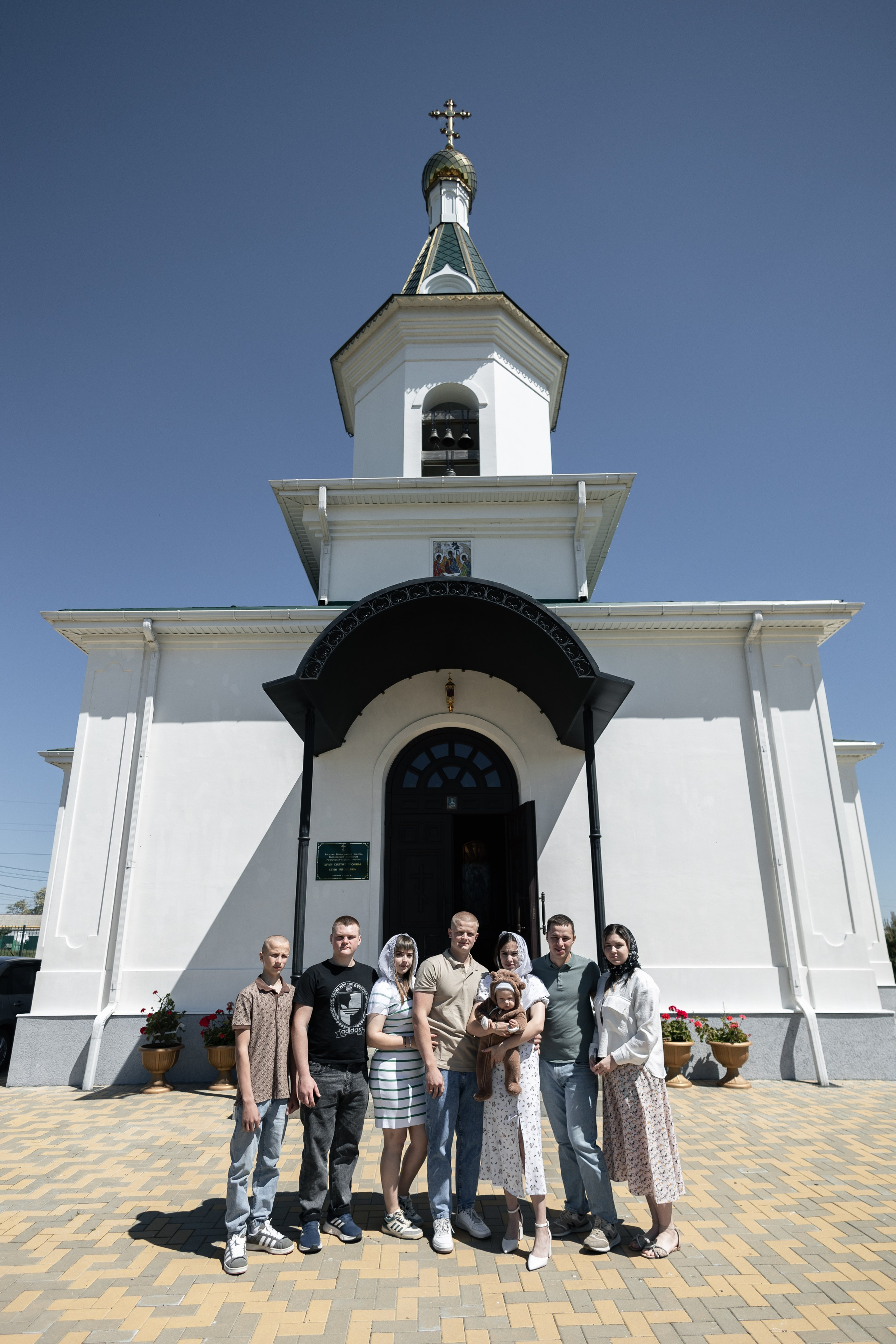 Крещение Николая в Церкви Троицы Живоначальной. Анастасия Безуглова- свадебный фотограф в Таганроге