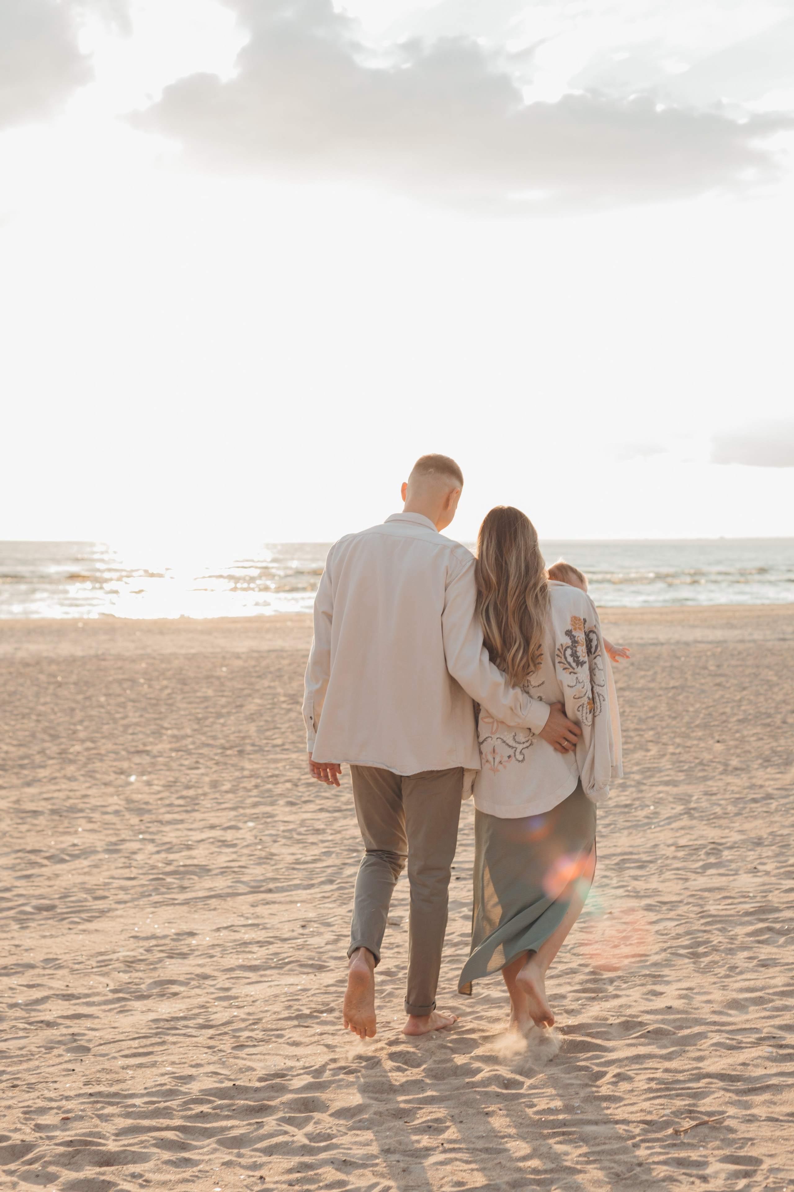 Первая встреча с морем. Семейный фотограф Санкт-Петербург СПб Анастасия Гаврилюк