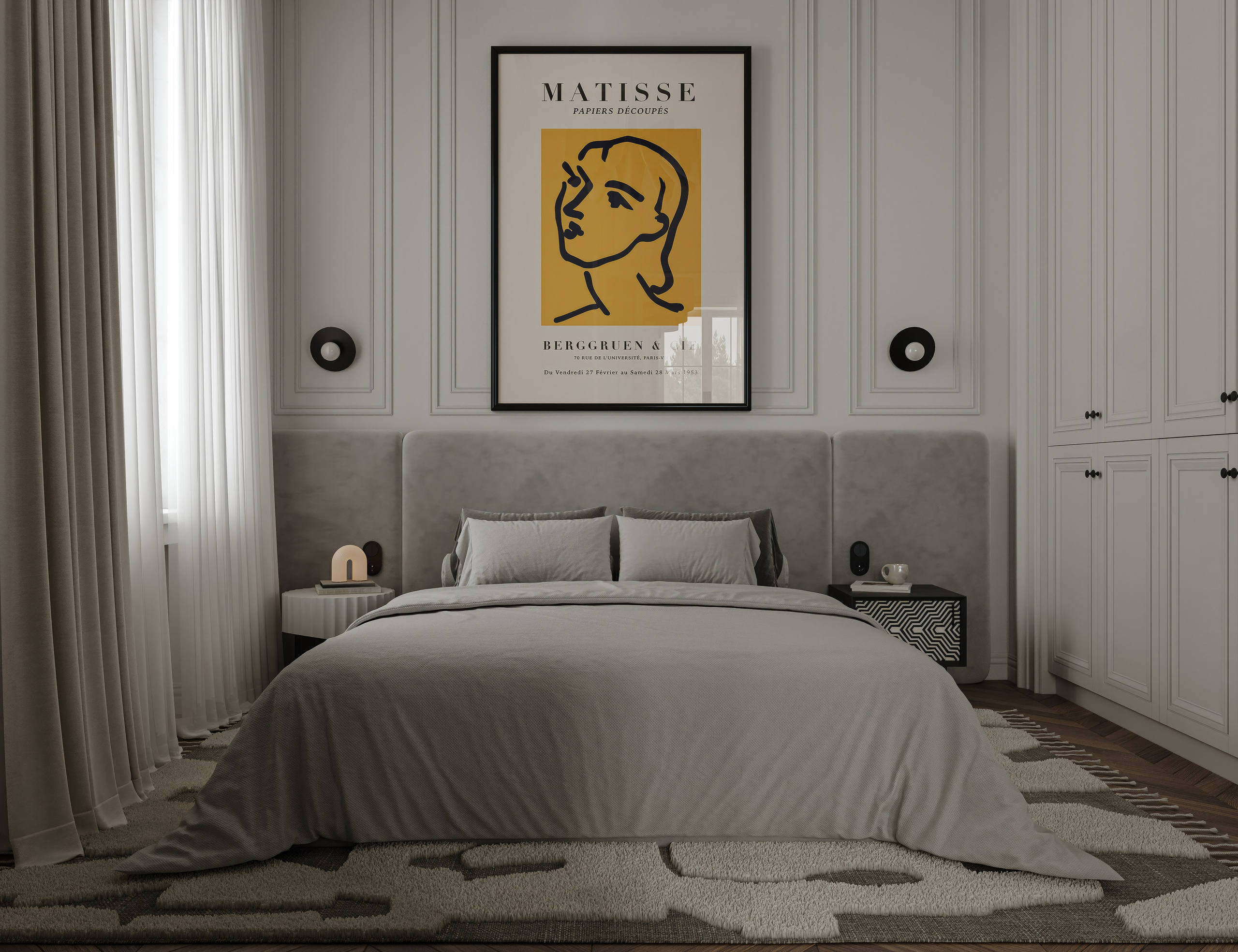 Апартаменты в Санкт-Петербурге, 2025. 3D визуализация интерьера и архитектурной среды