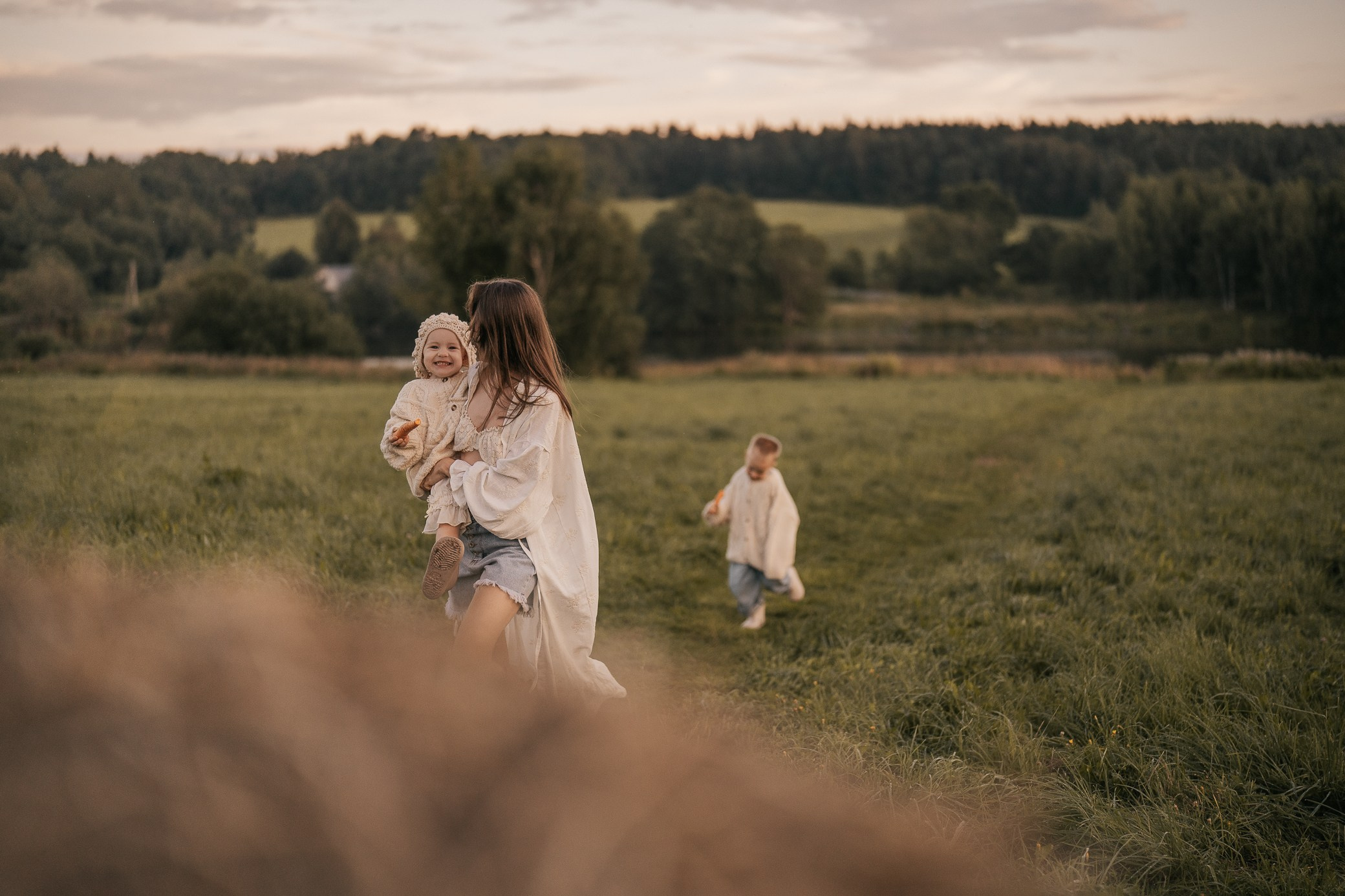 Семейная на закате. Семейный и детский фотограф в Сергиев Посаде, Хотьково Якимчук Любовь