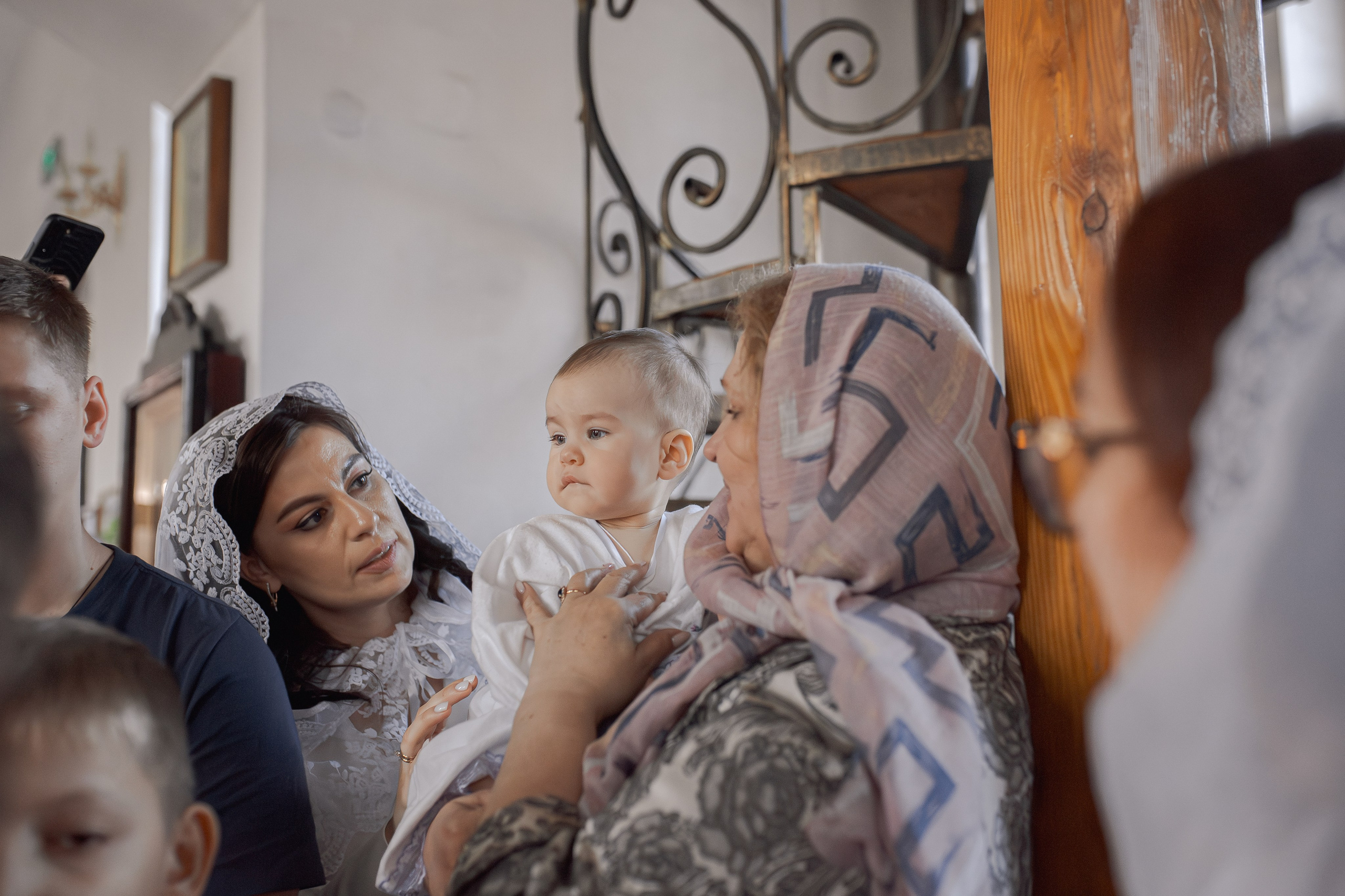 Крещение Вироники. Фотограф на Крещение и Венчание в Ташкенте