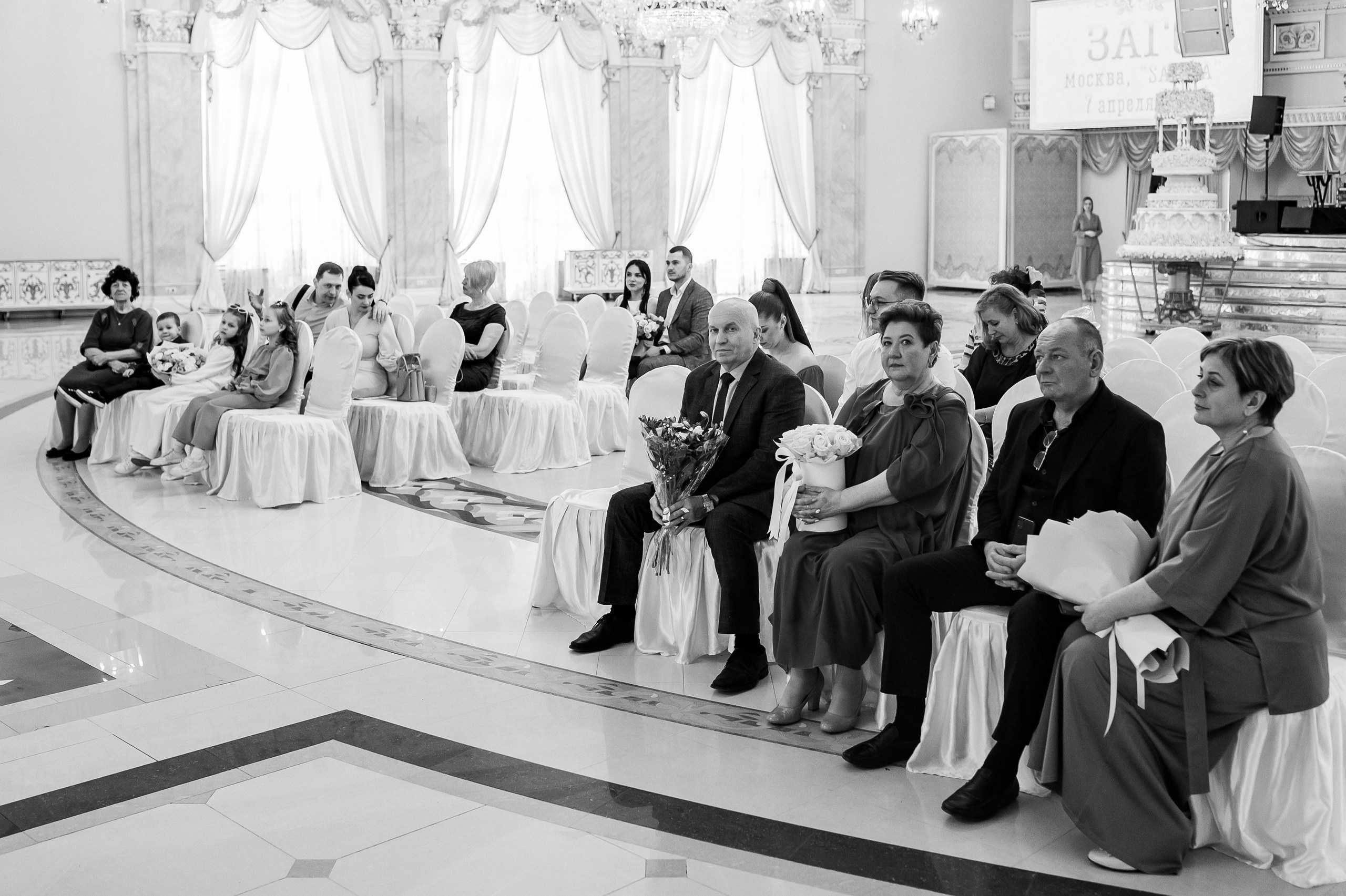 Регистрация брака в доме торжеств Сафиса. Свадебный фотограф Москва — Сергей и Татьяна