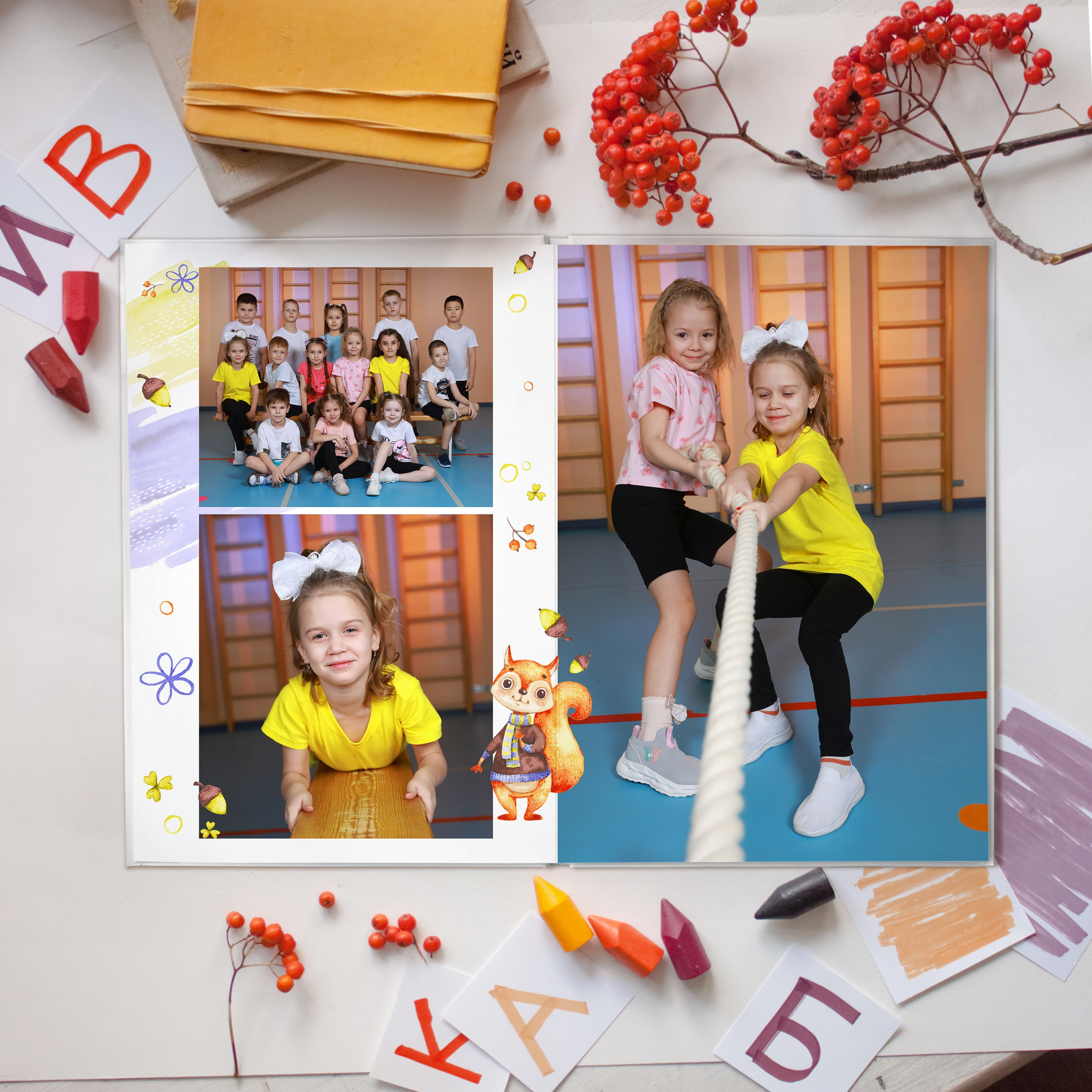 Дизайн альбома для детского сада
