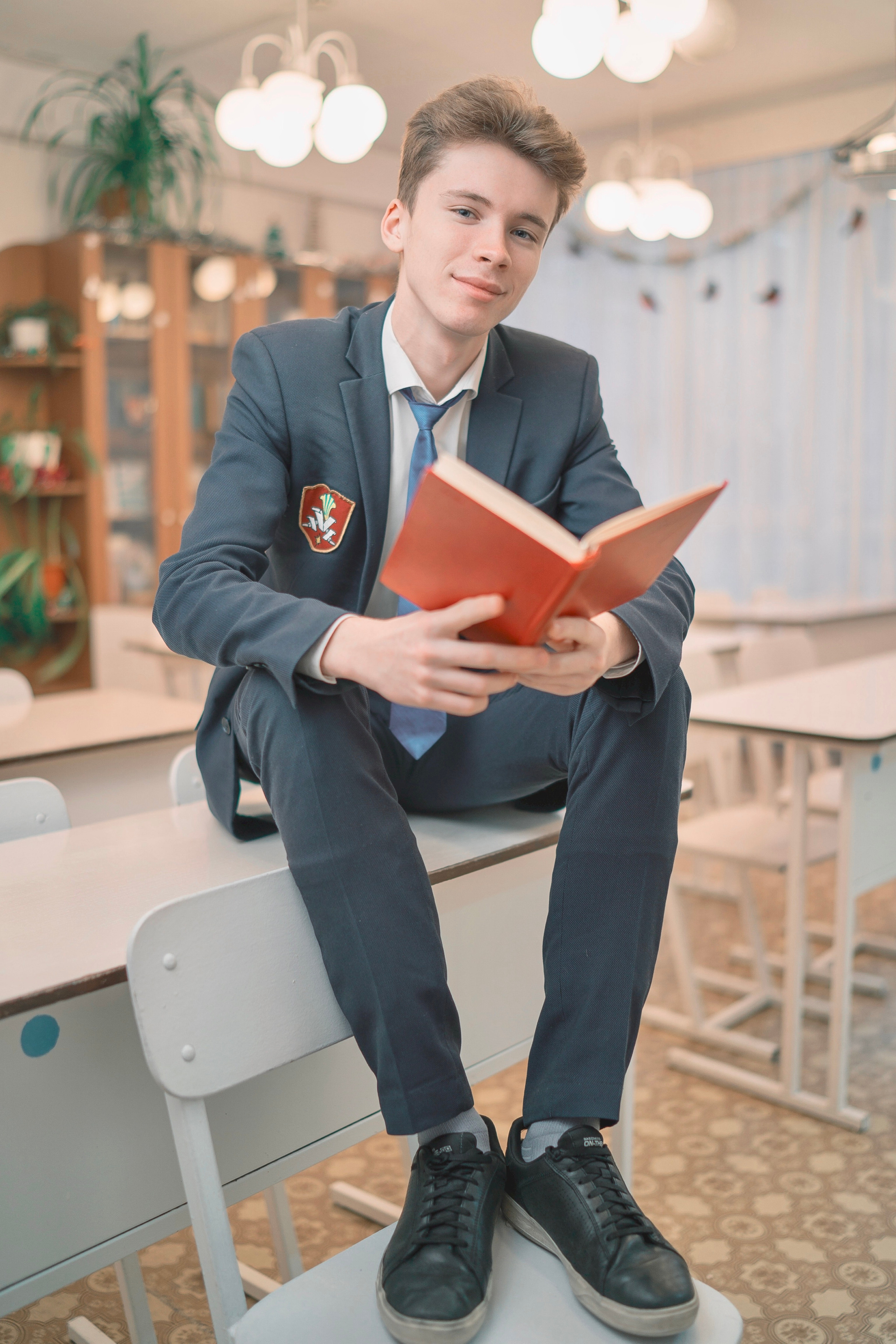 Портреты в школе. Антон Катушенок — фотокорреспондент города Набережные Челны