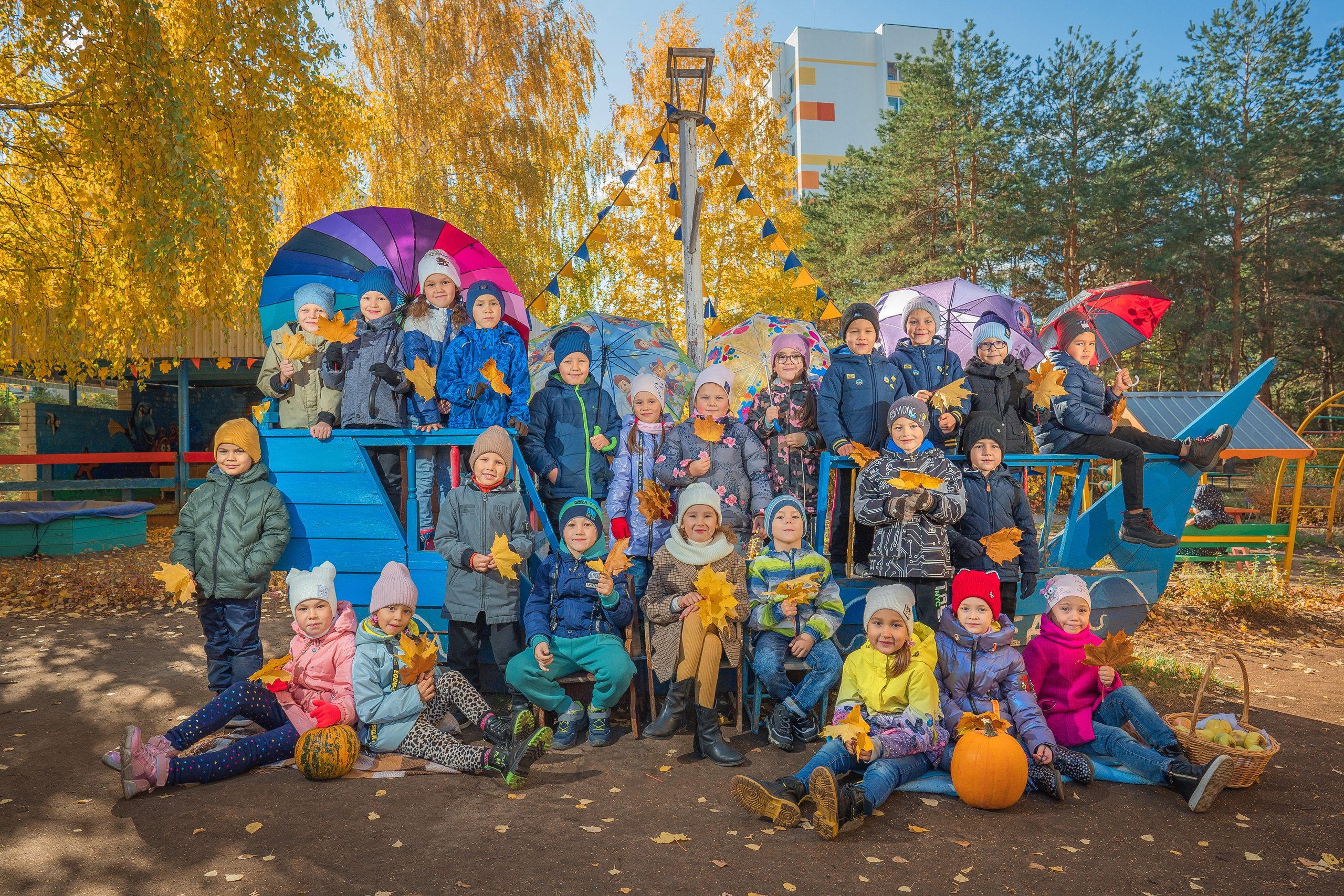 Осень в детском саду. Антон Катушенок — фотокорреспондент города Набережные Челны
