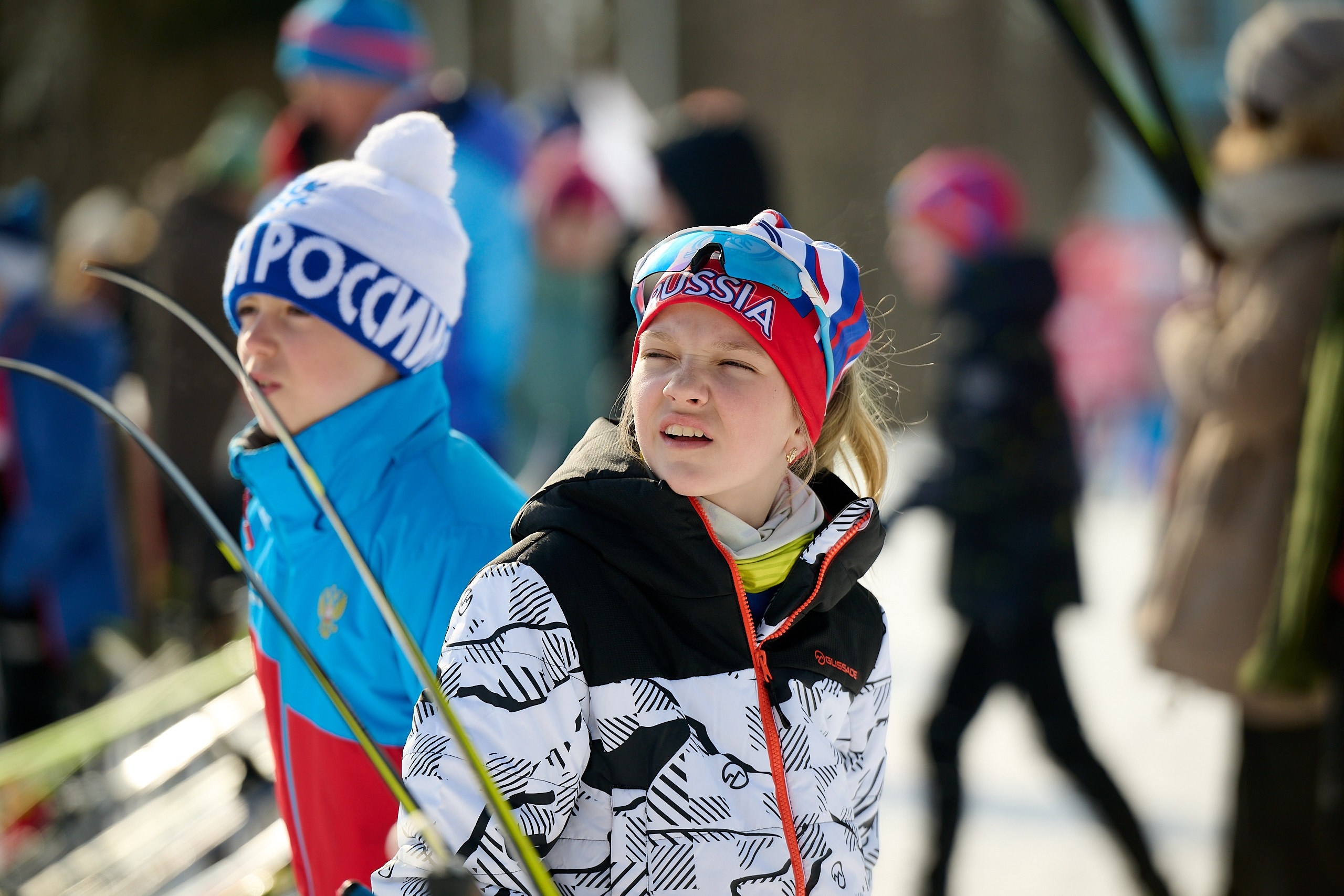 Всероссийские соревнования по лыжным гонкам «Пионерская правда». Ижевс. Спортивный репортажный фотограф в Ижевске Сергей Мерзляков
