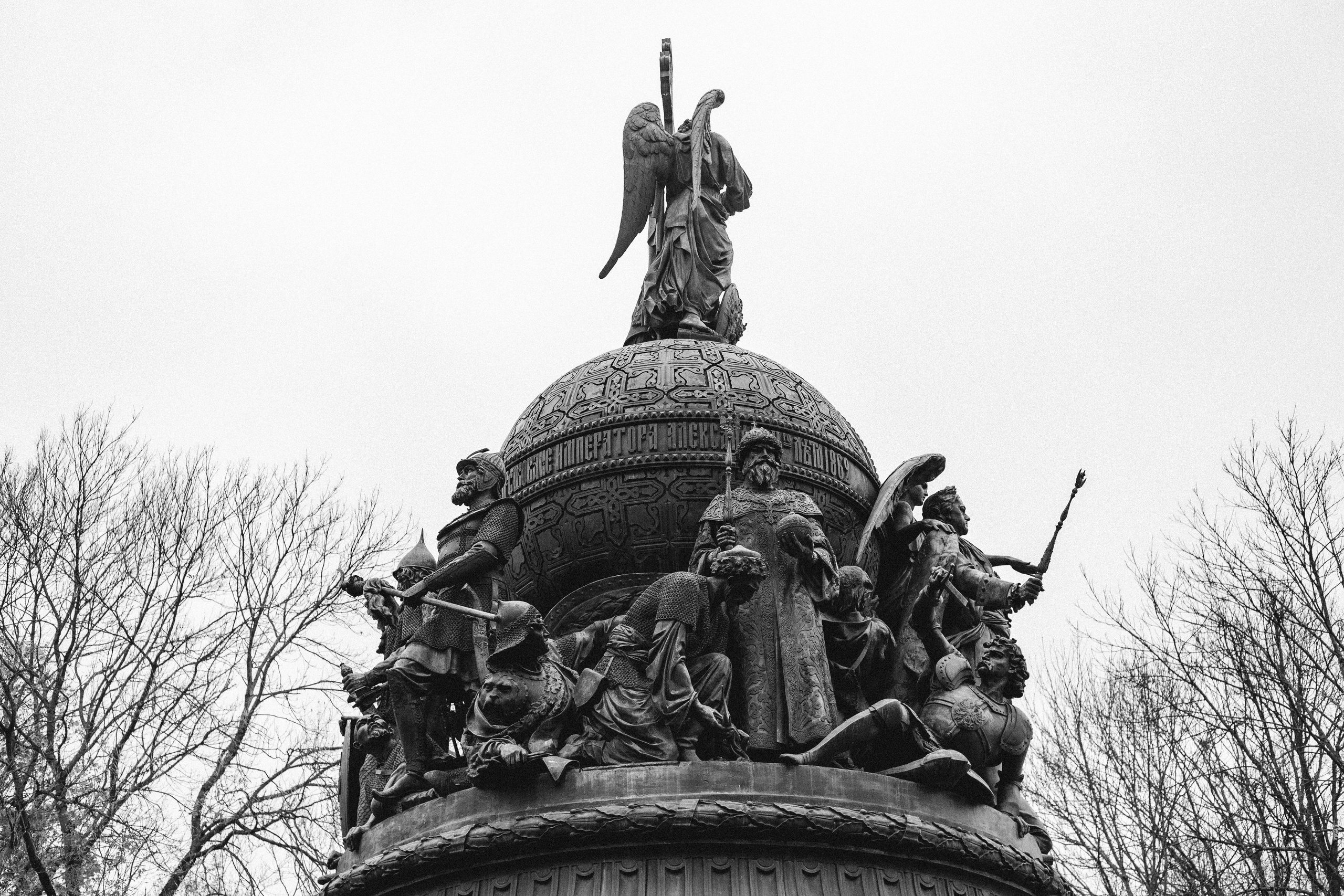 Пейзажи и город