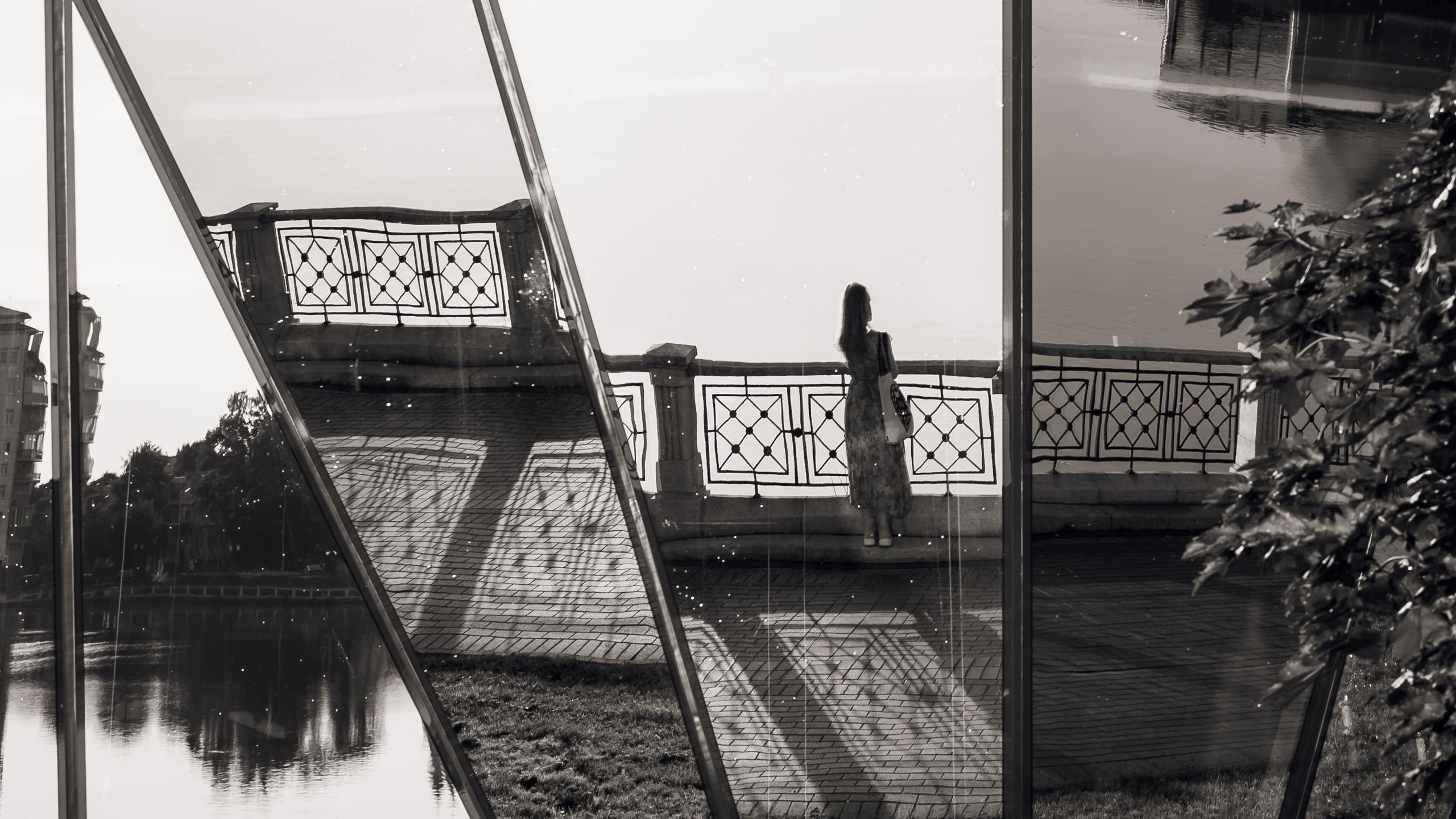 Пейзажи и город