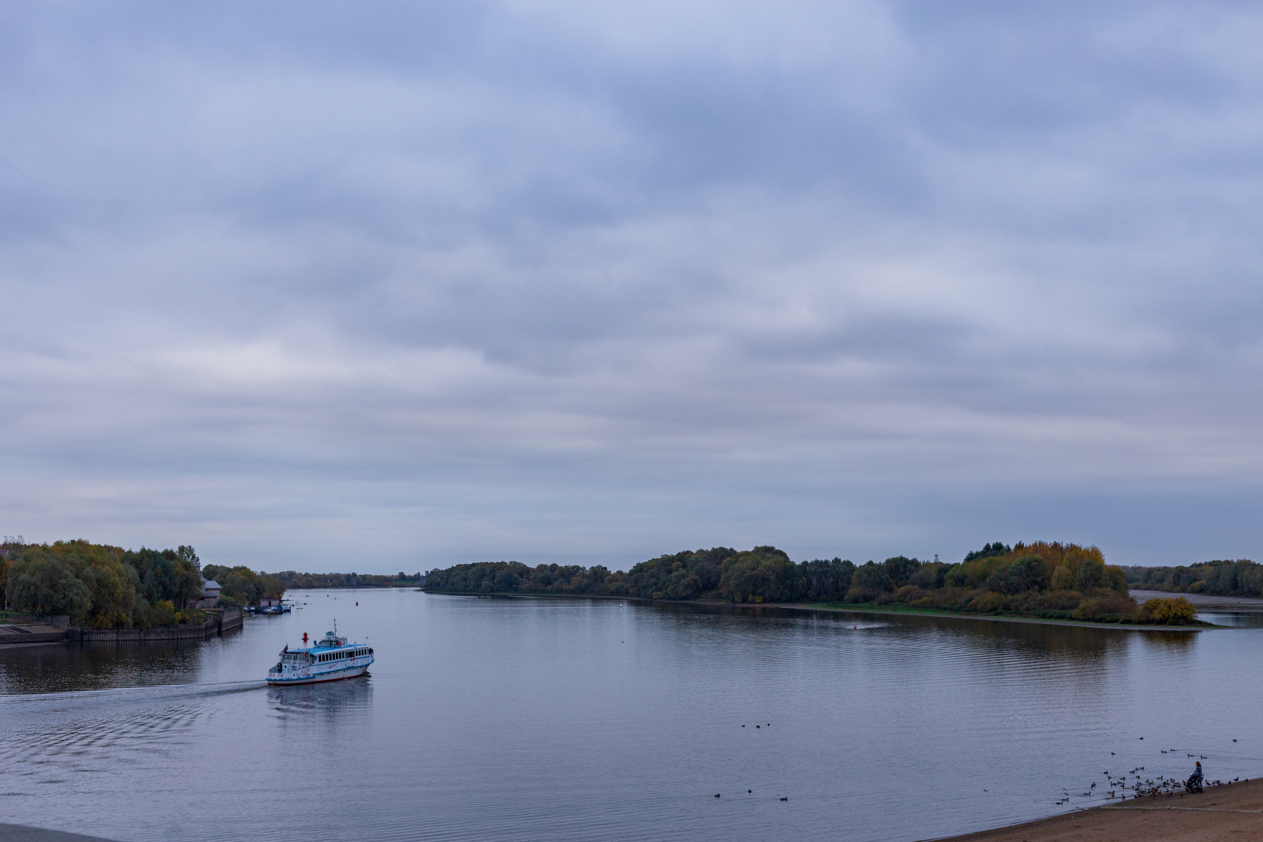 Пейзажи и город