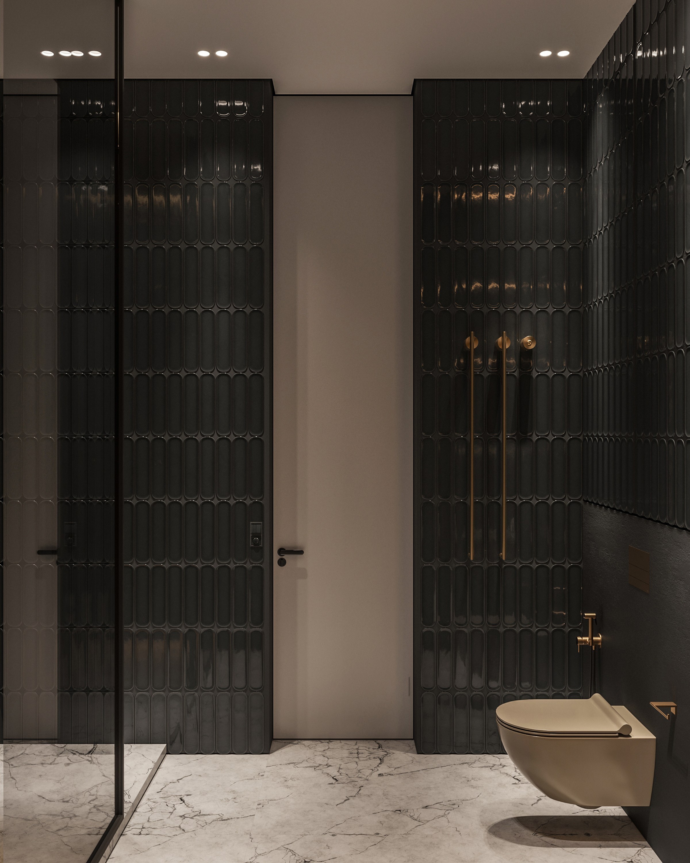 Powder Room. 3D визуализация интерьеров — Ирина