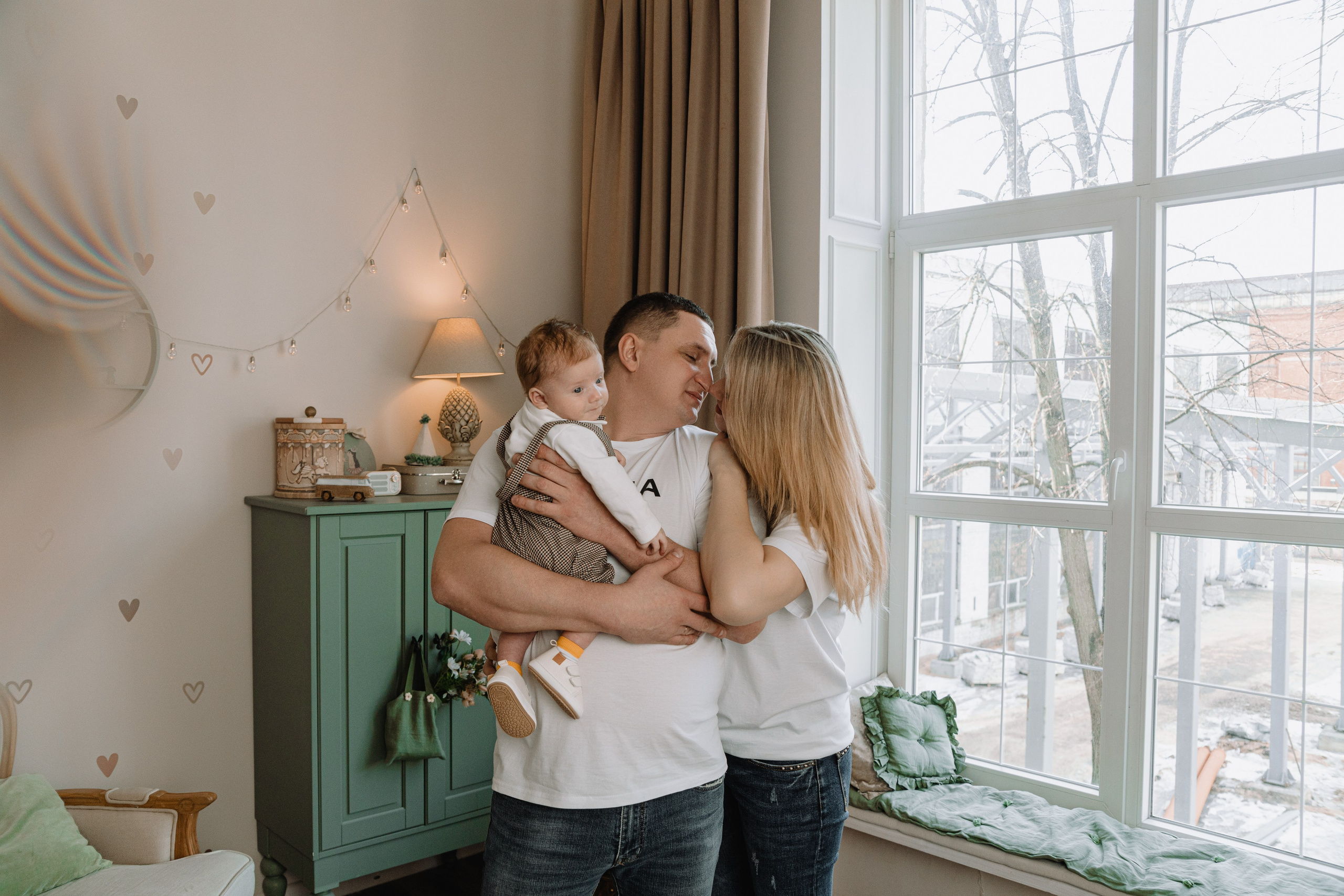 Юлия, Алексей и маленький Максим. Фотограф Воронеж Варвара