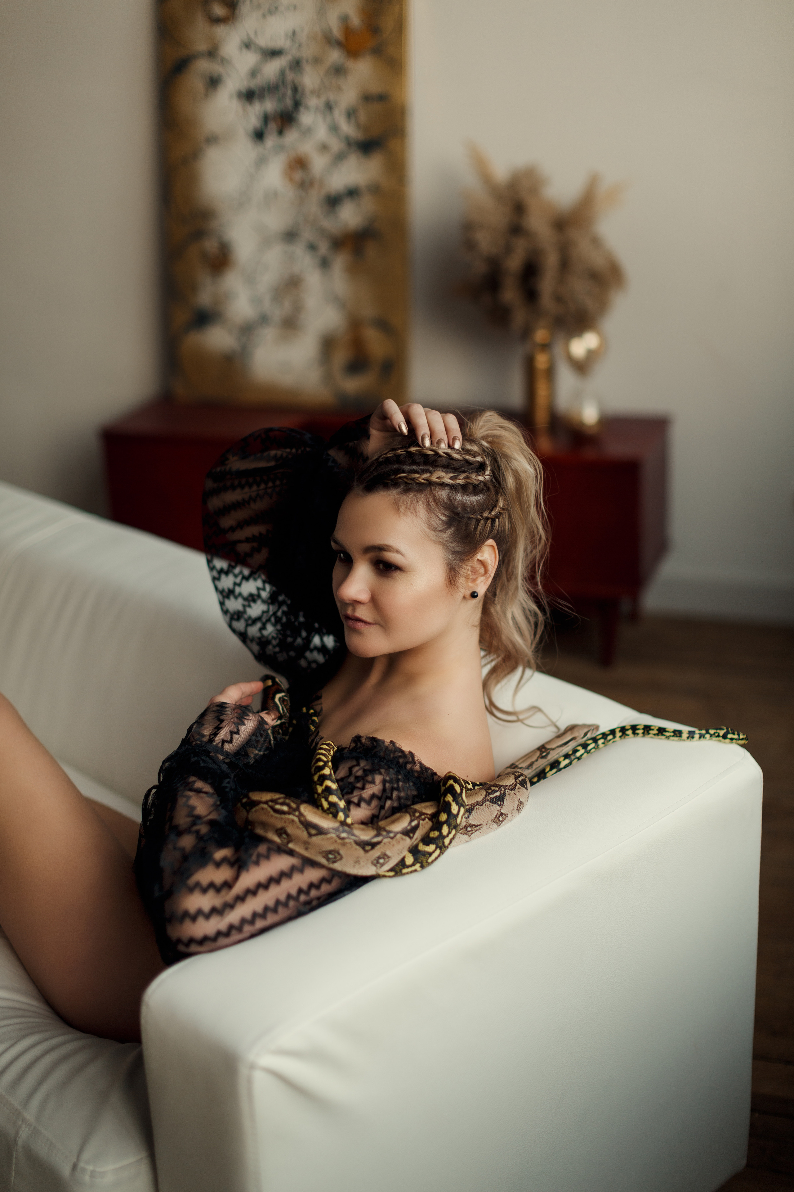 Анна со змеями. Фотограф в Архангельске Артемьева Катерина