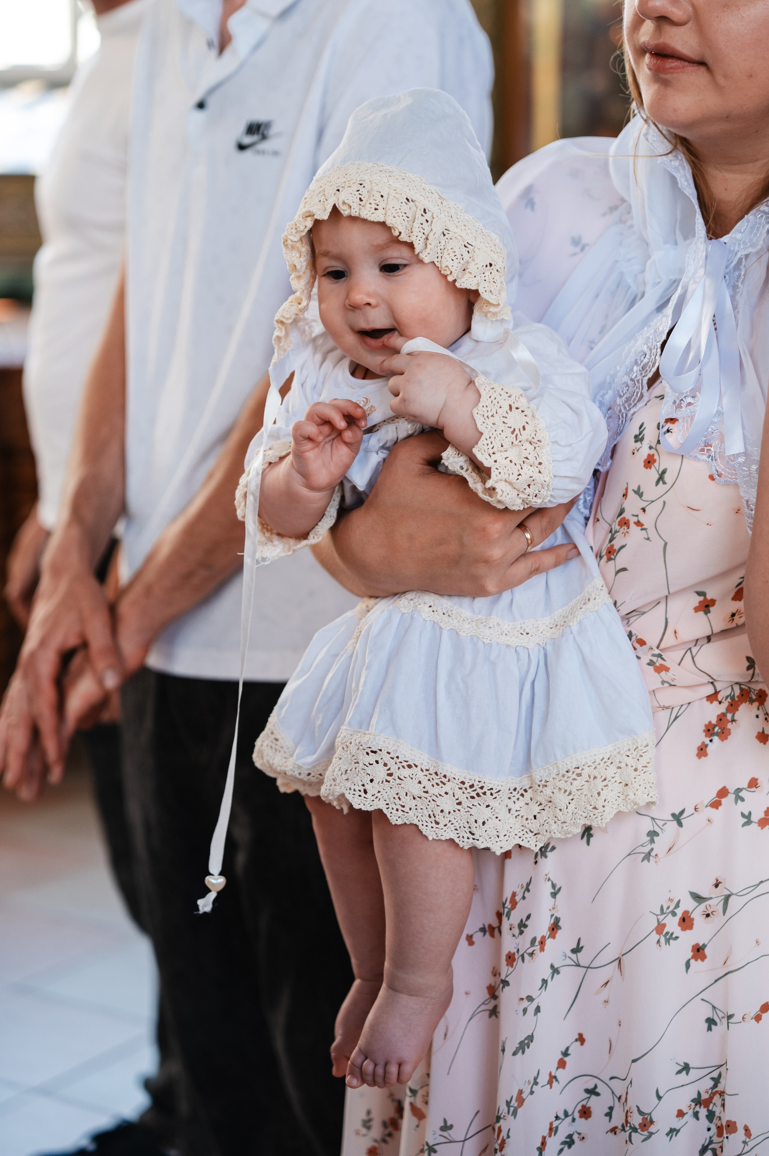 Таинство Крещения Дарьи (Храм Преполовения Пятидесятницы). Фотограф Ярута Оксана / Ростов-на-Дону