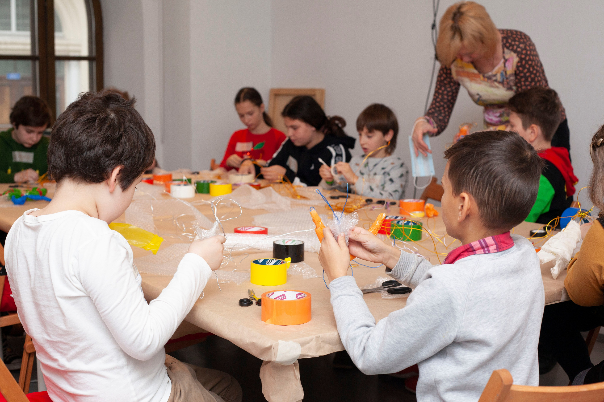 Детский мастер-класс в ММОМА. Stanislav Baryshev — People. Emotions. Atmosphere