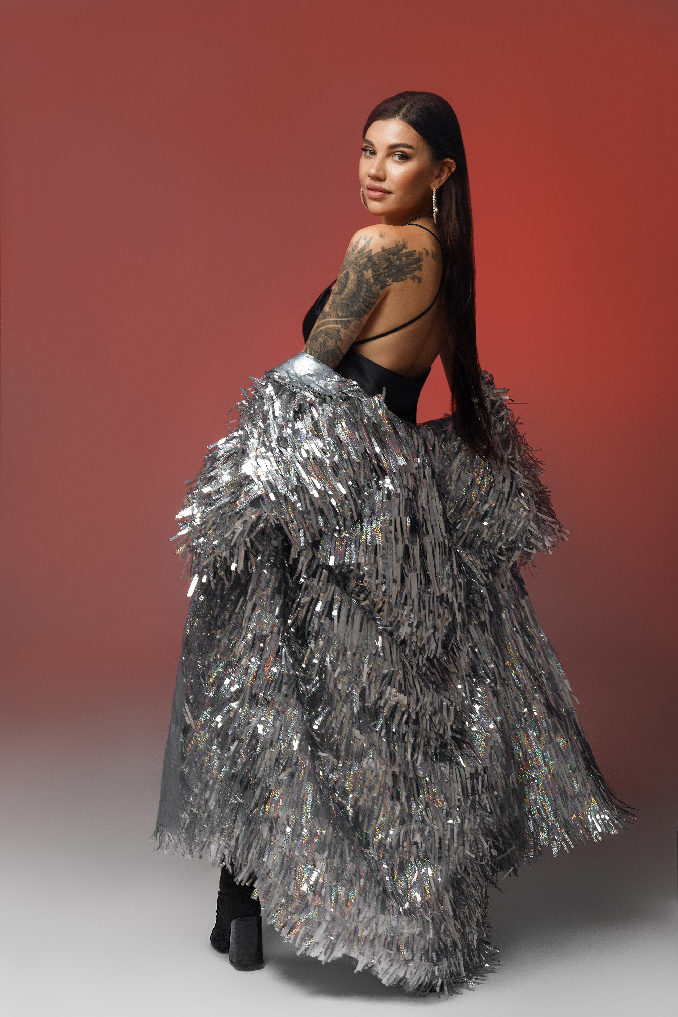 Размер любой шуба из дождика. Женский фотограф в Анапе Лыгина Ксения