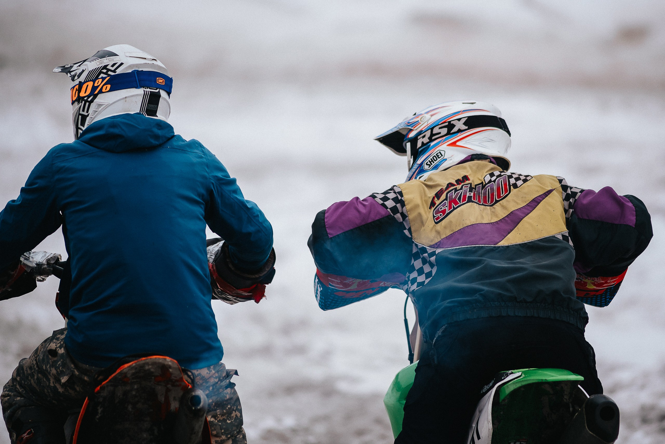 29.12.2024 — Праздничная тренировка на мотоциклетной трассе Люскус. Репортажный фотограф в Кемерово