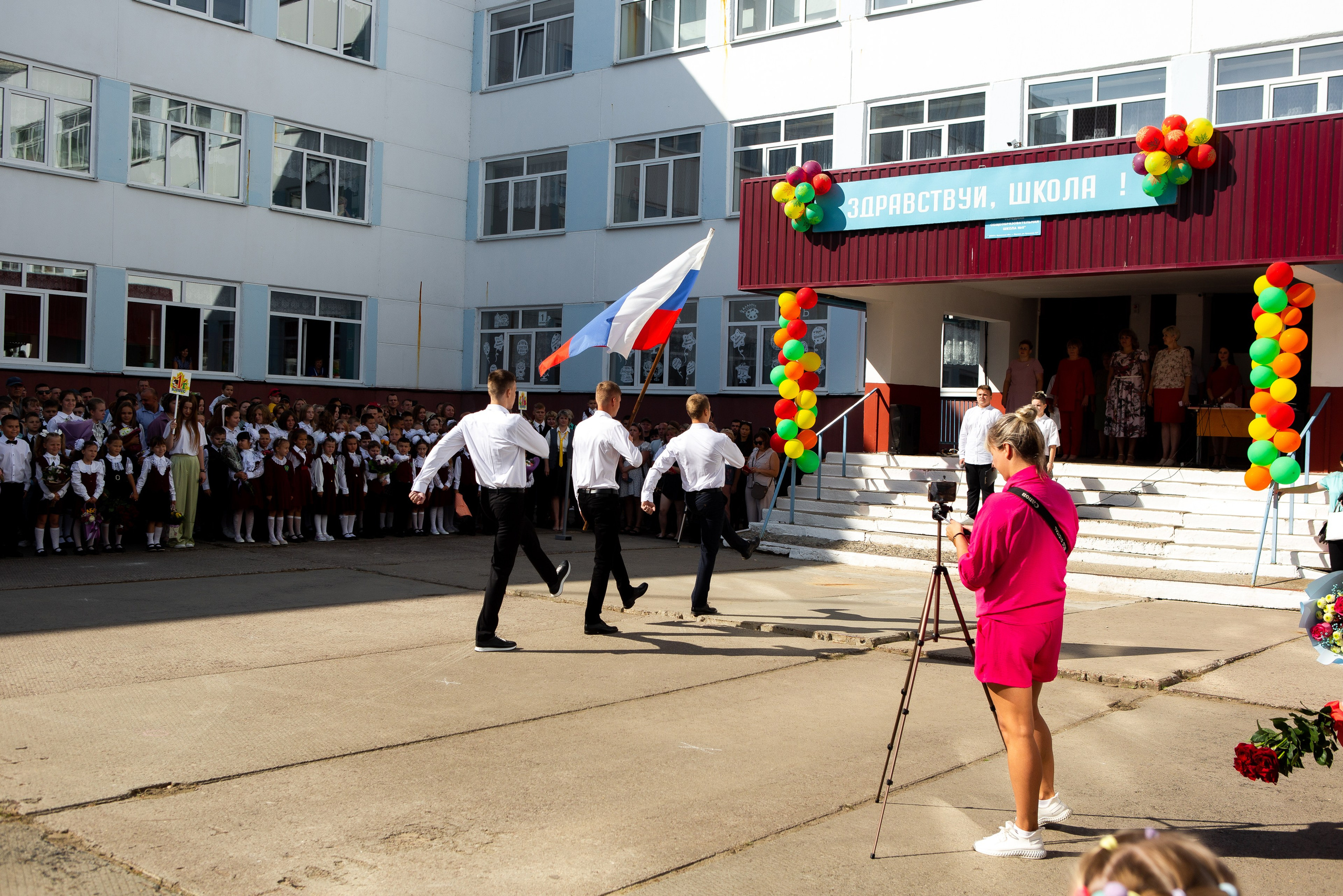 1 сентября 2023 г. 9 школа Мценск. Профессиональный фотограф в Мценске и Орловской области