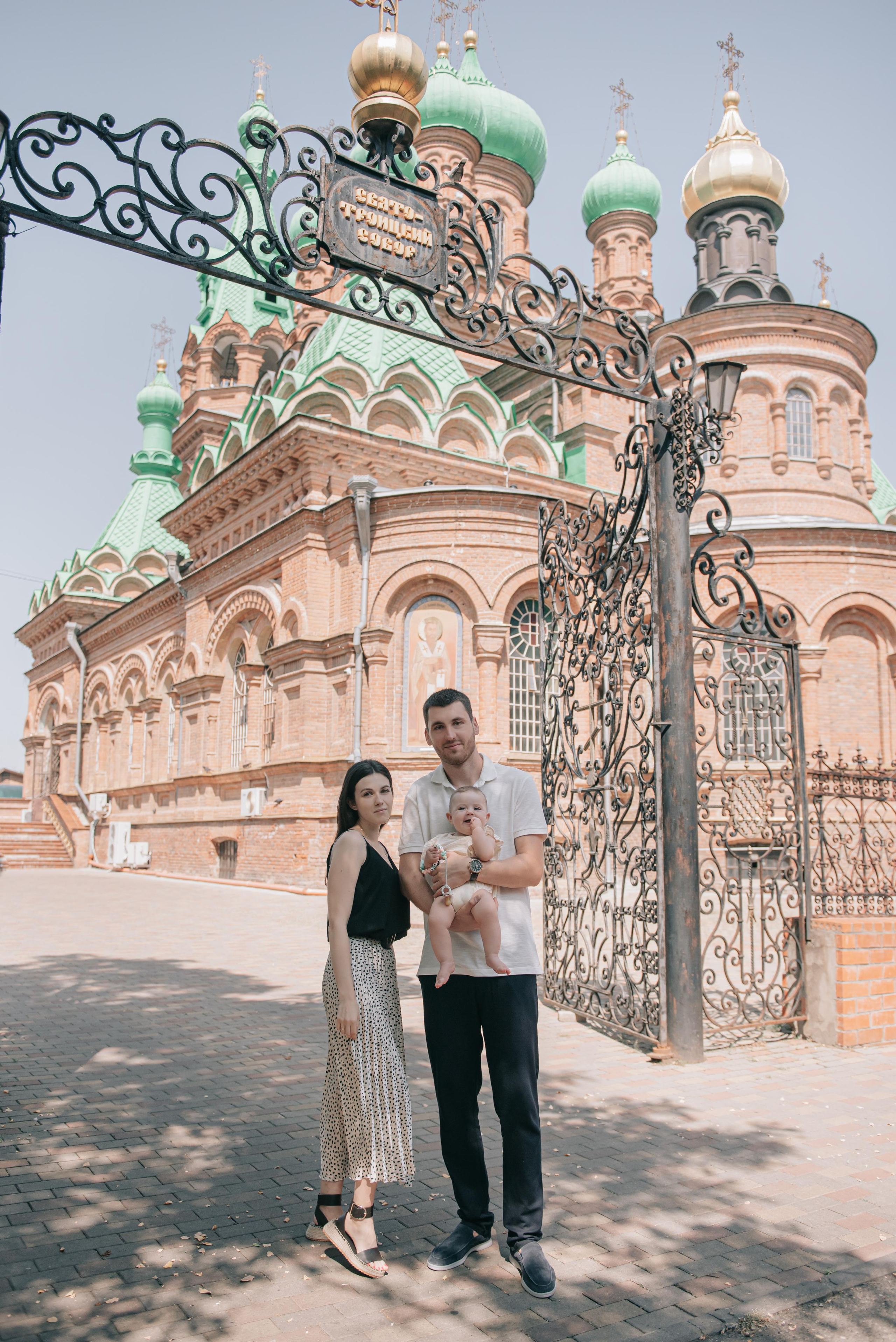 Крещение Василисы. Фотограф в Краснодаре Зеленкина Дарья